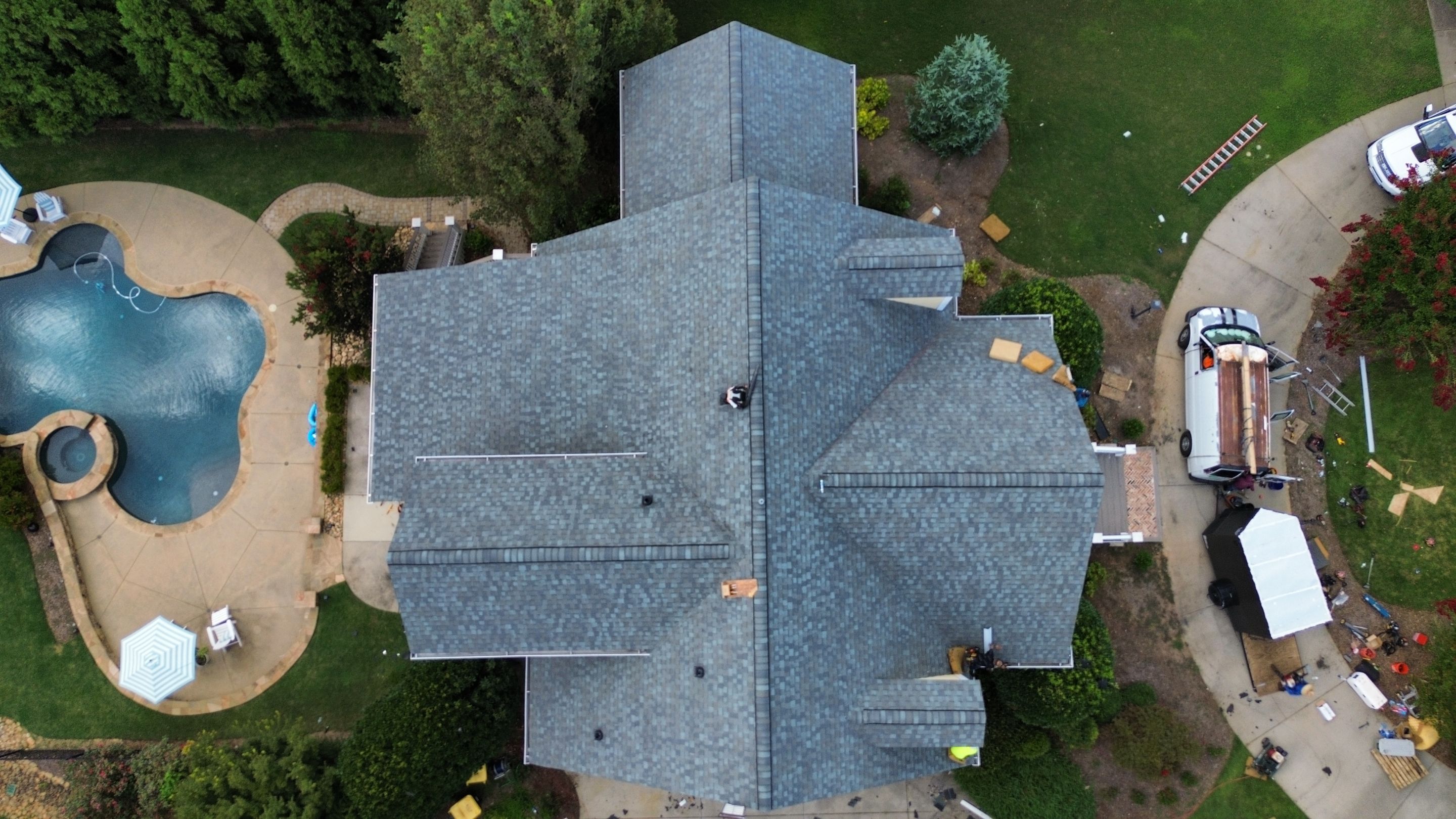 Fayetteville, GA Roof Replacement CertainTeed Landmark Pro Max Def Georgetown Gray by Reset Roofing