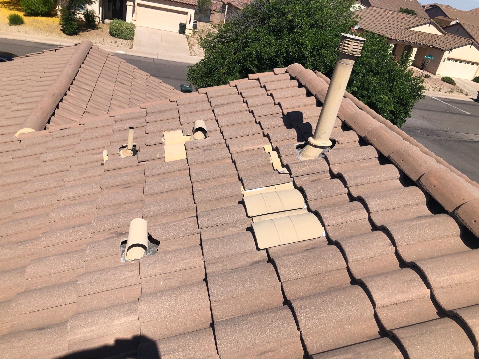 Desert Sand Concrete Tile by Reimagine Roofing
