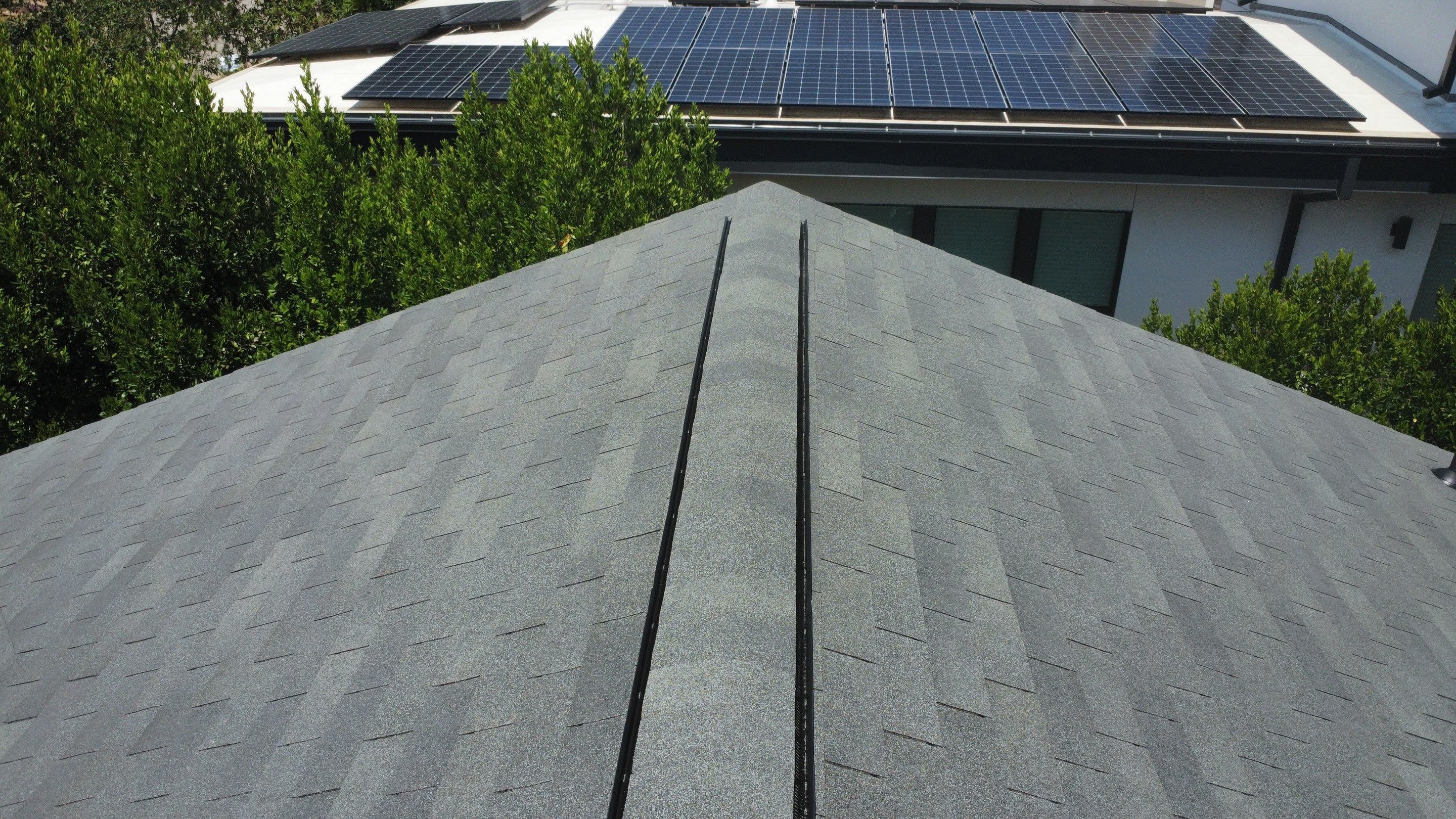 Full Roof Replacement – Main Home + Guest House | Estate Gray Shingles | Austin, TX by Kstylez Roofing & Construction