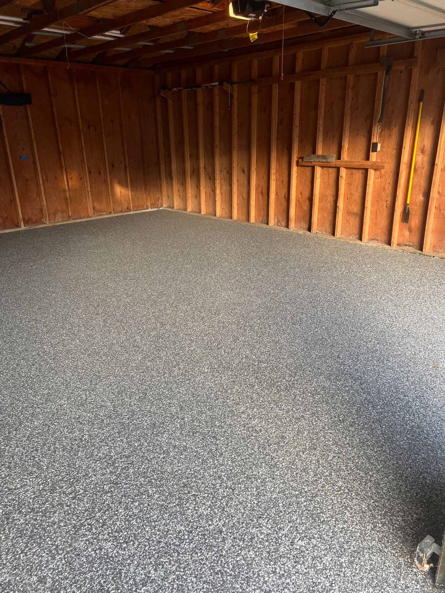 Garage  by Freedom Concrete Coatings. 
