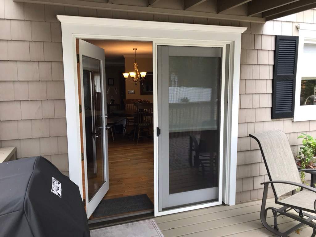 Replacement Infinity by Marvin Patio Door  by DiGiorgi Roofing and Siding Inc