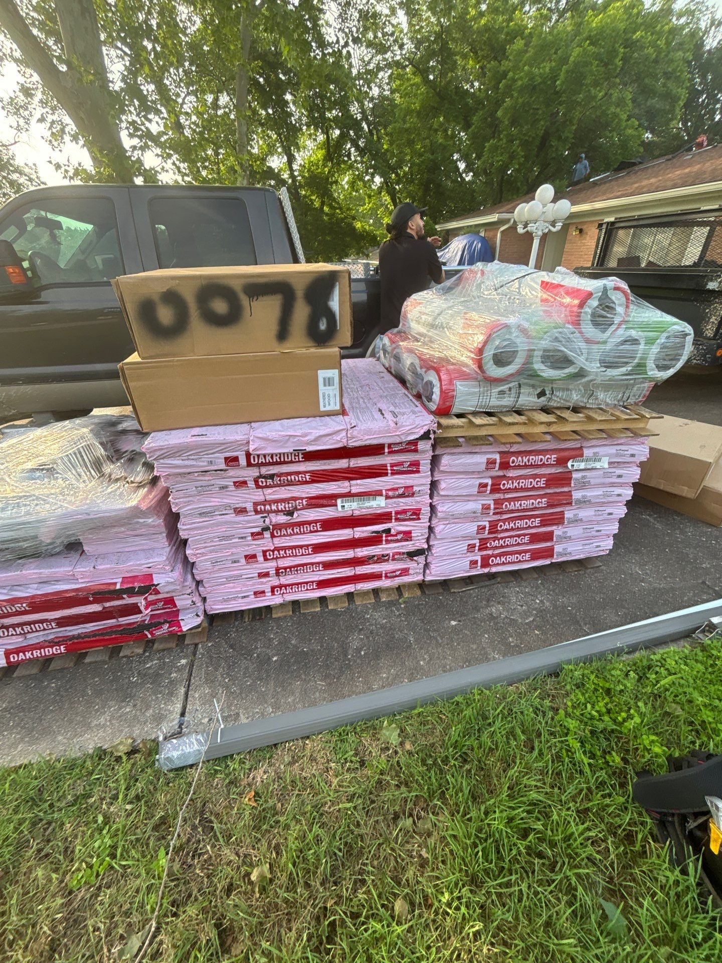 Residential Roofing Installation using Owens Corning Oakridge by Lighthouse Contractors