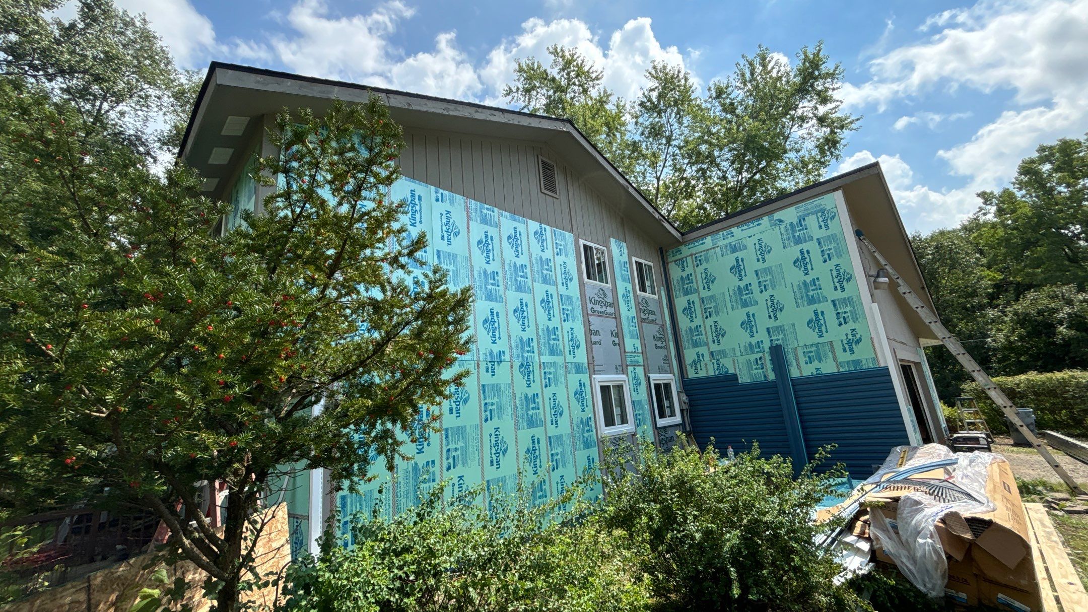 Siding Replacement using Alside D4 1/2" Dutchlap by 180 Contractors