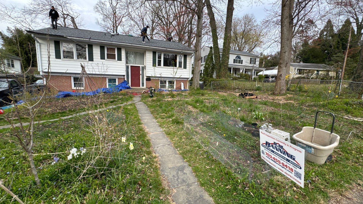 Falls Church Landmark Pro Roof in Max Def Pewter by RM Banning, Inc.