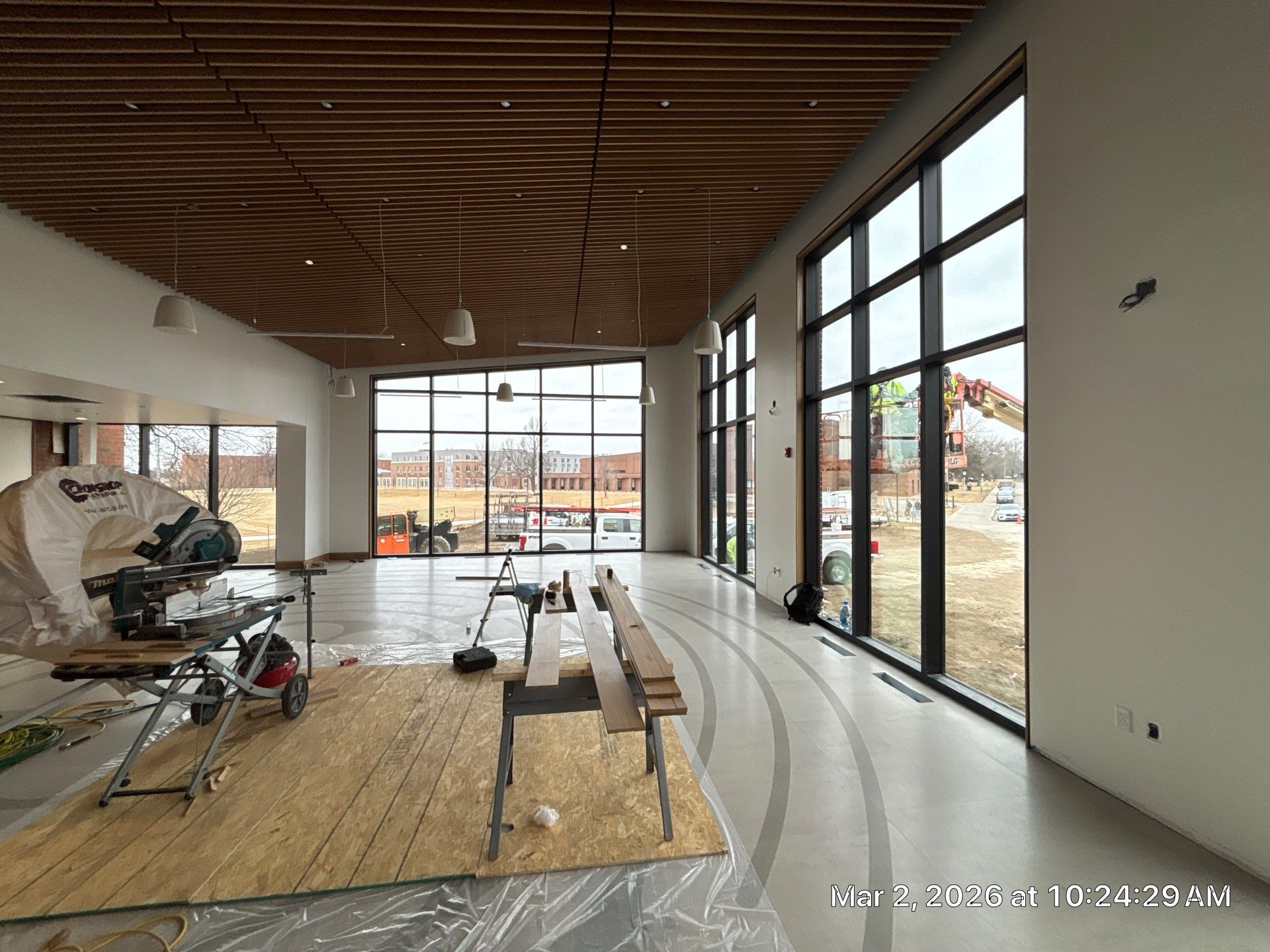 Commercial Chapel Interior Remodel in Sioux Falls by Select Painting, Coatings & Garage Cabinets