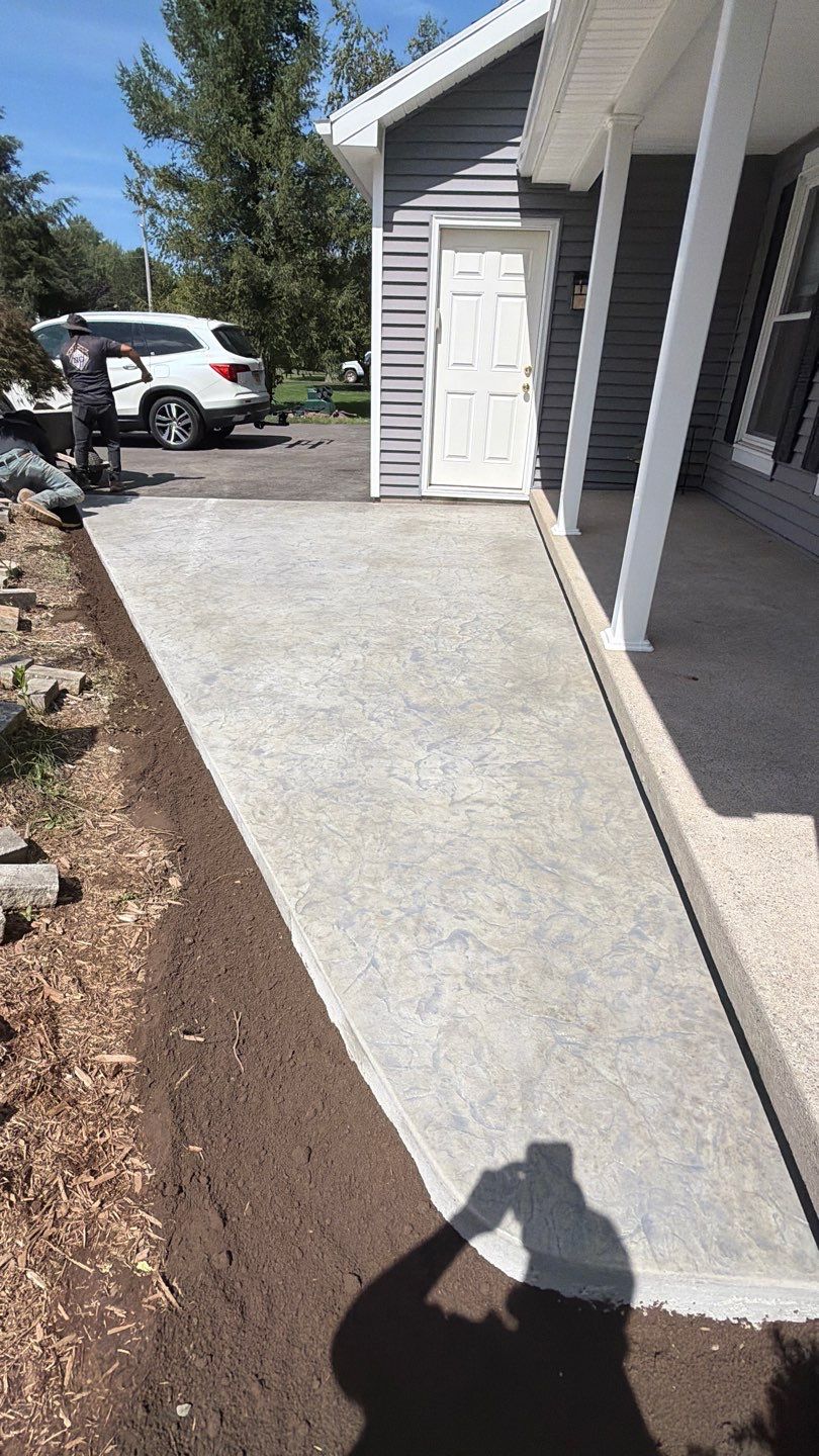 Ontario Oxford Slate Patio by NG Masonry & Construction LLC