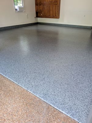 Garage Floor Coating using Nightfall