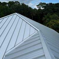 24ga 1.5" Mechanical Seam Mill Finish by Total Roofing System The Metal Roof Experts