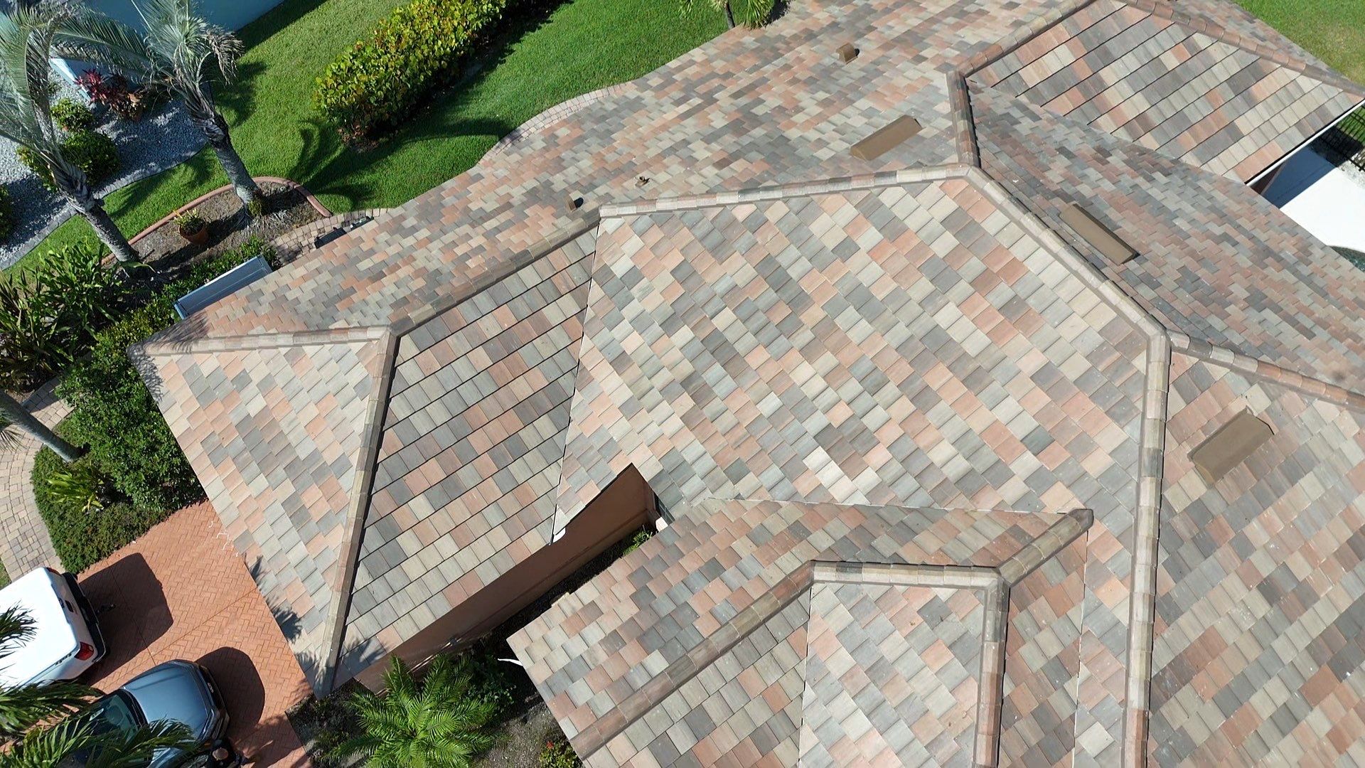 Residential Roofing Installation using Eagle Capistrano Tile in Walnut Creek Blend by Durabilis Roofing INC