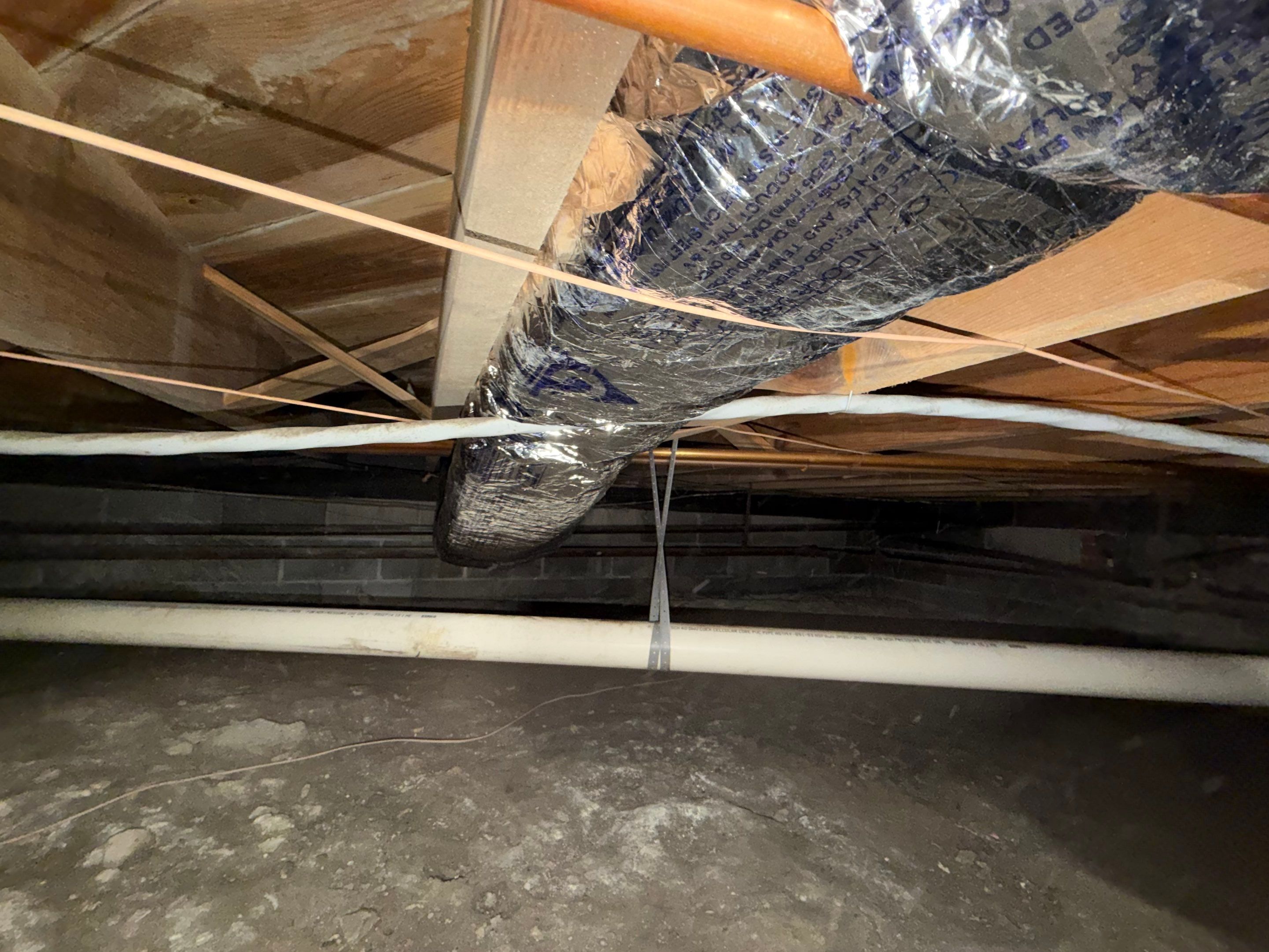 Project in Portsmouth by Patriot Crawl Space Repairs