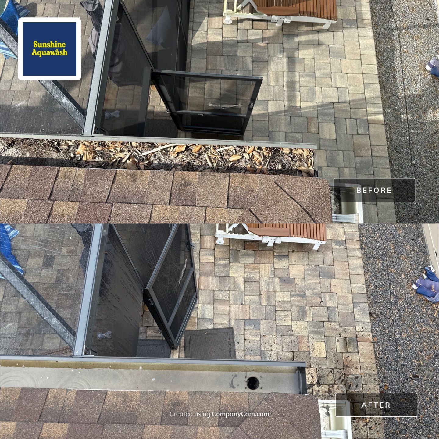 Full Exterior Cleaning – Two-Story House, Gutters, and Fence in Old Mill Preserve, Palmetto, FL by Sunshine AquaWash