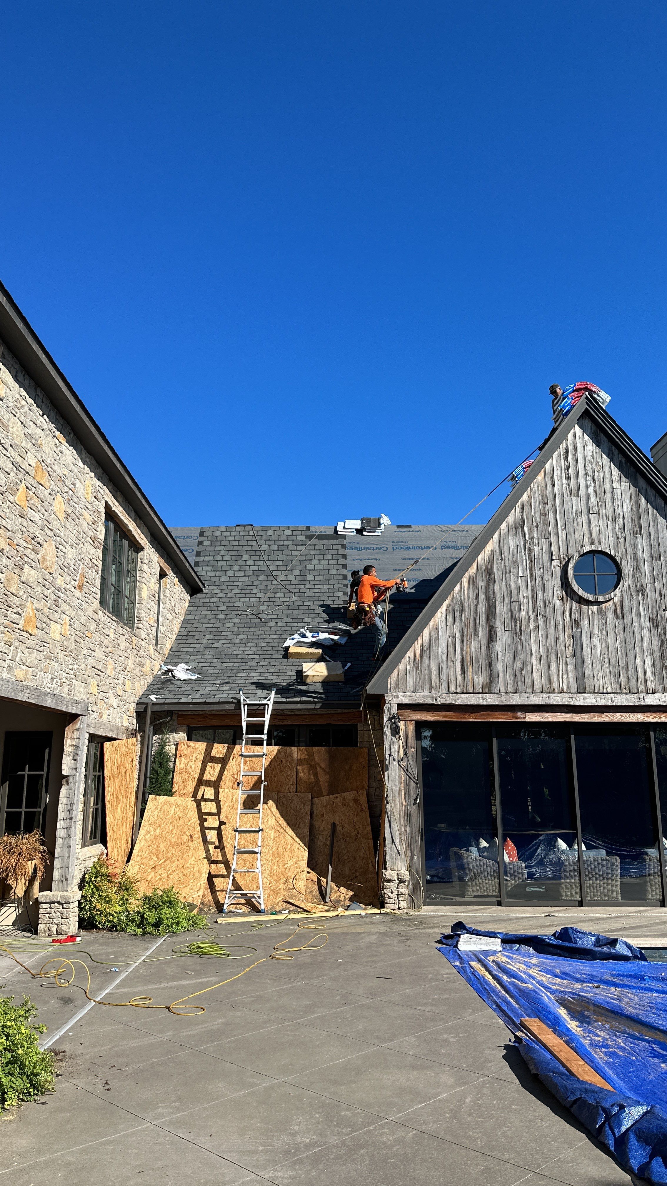 Reroof using Certainteed Belmont IR by Castillo Roofing