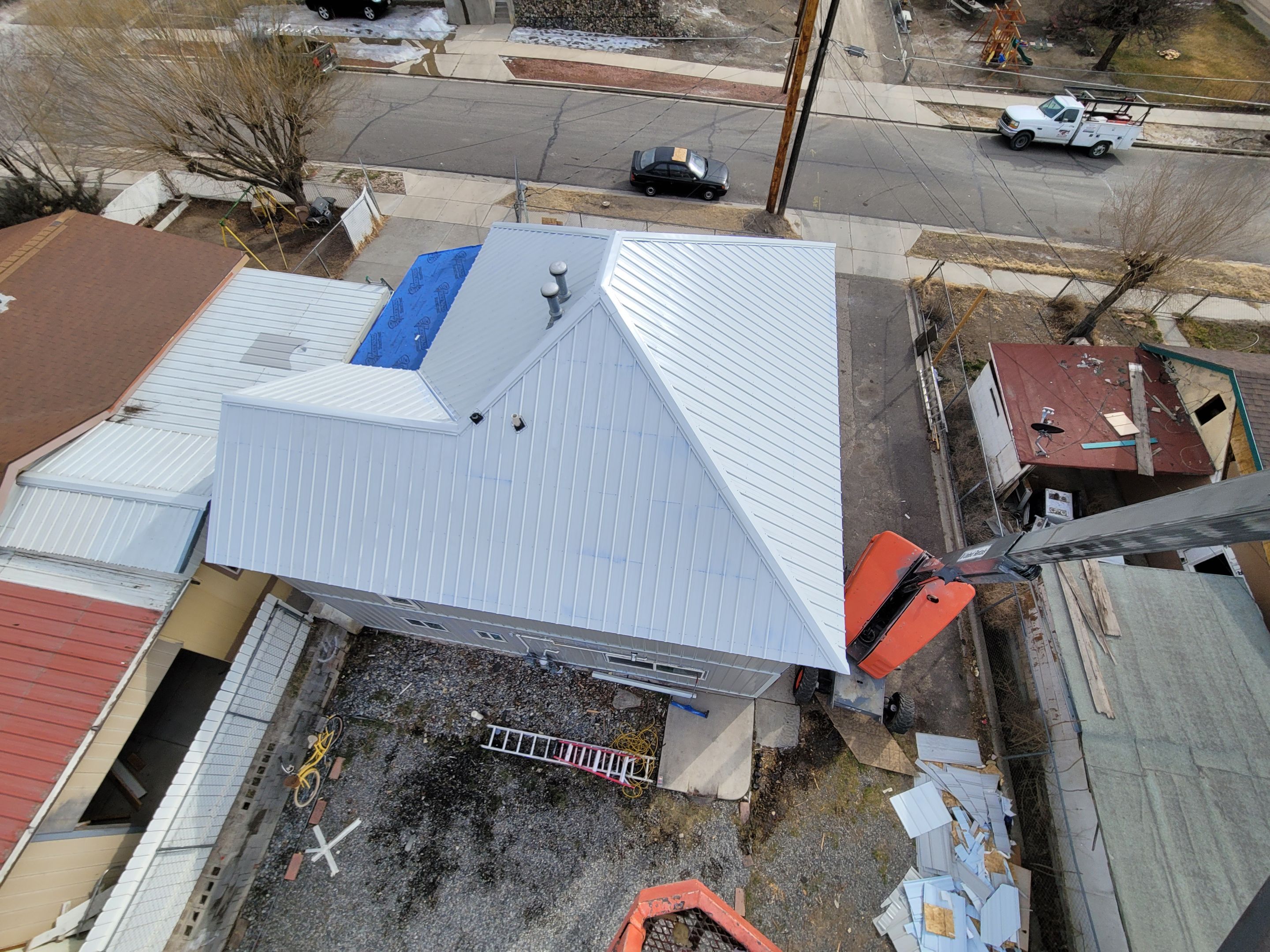 Residential Roofing Installation using Delta Metals by Bros Roofing