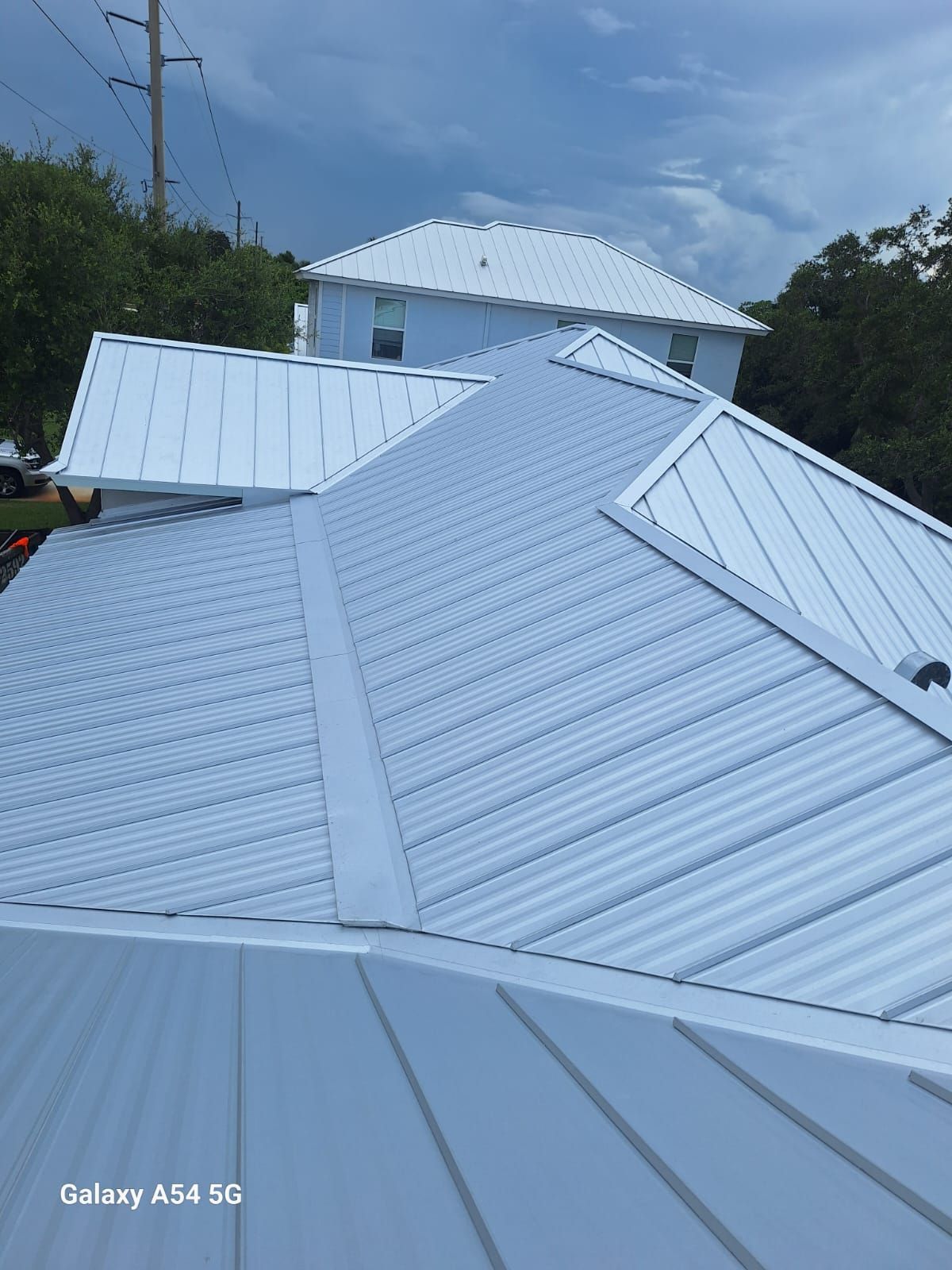 24ga 1" Nail-Strip Mill Finish by Total Roofing System The Metal Roof Experts