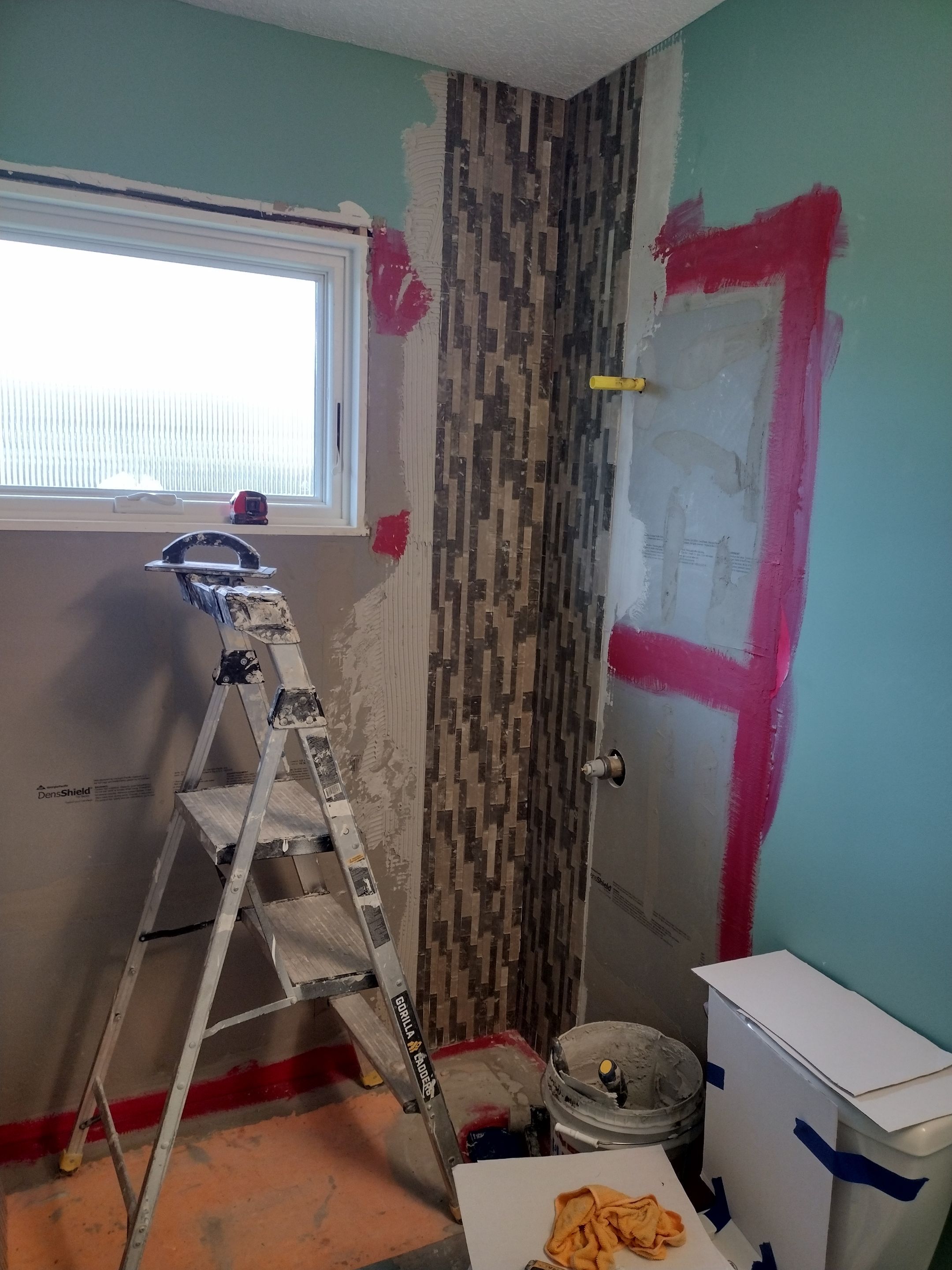 Shower Completion & Quality Correction – Taking Over and Finishing Right by Johnny Five Construction 