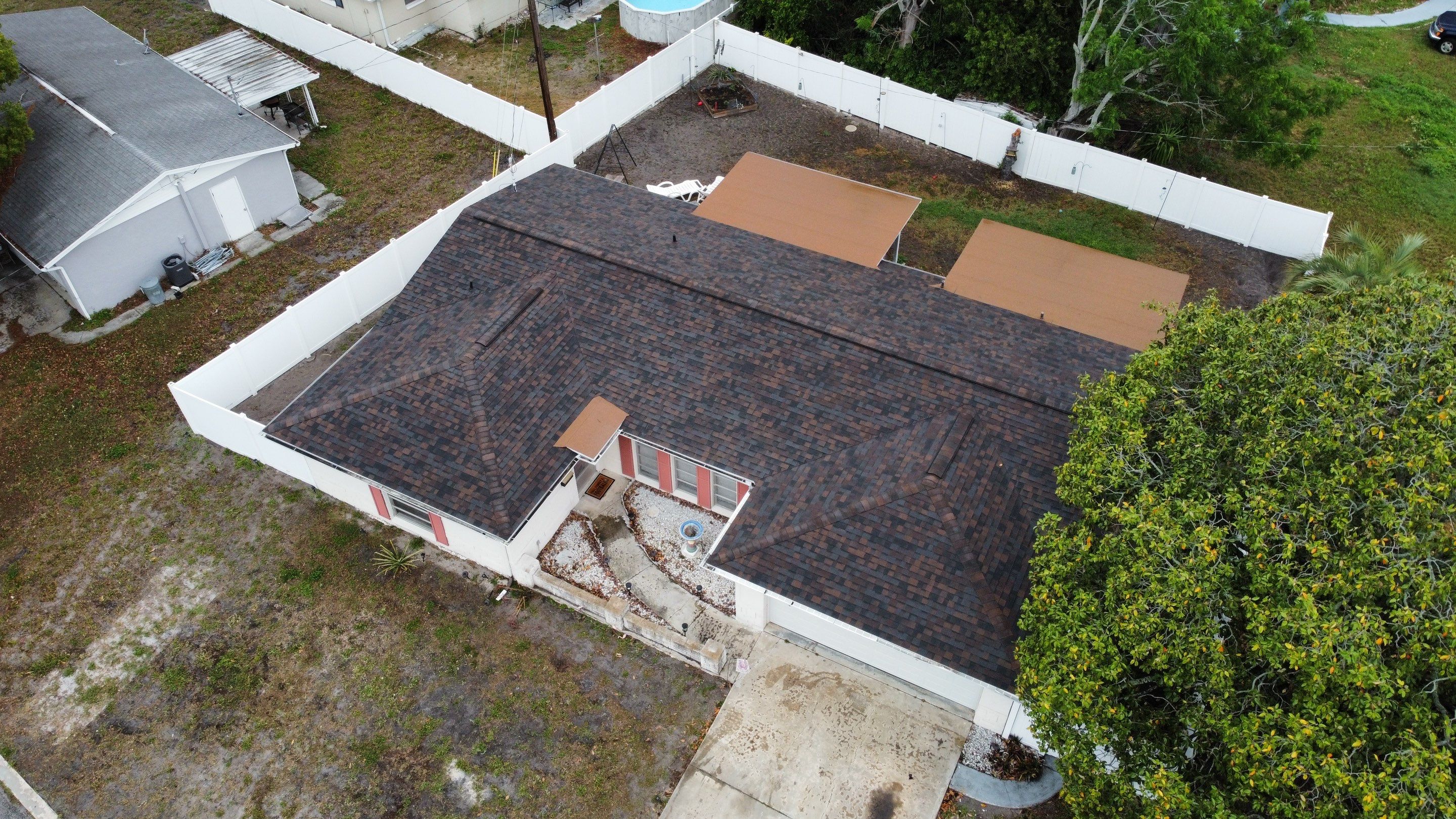 Roof Replacement in Port Richey, FL. by Steadfast Roofing