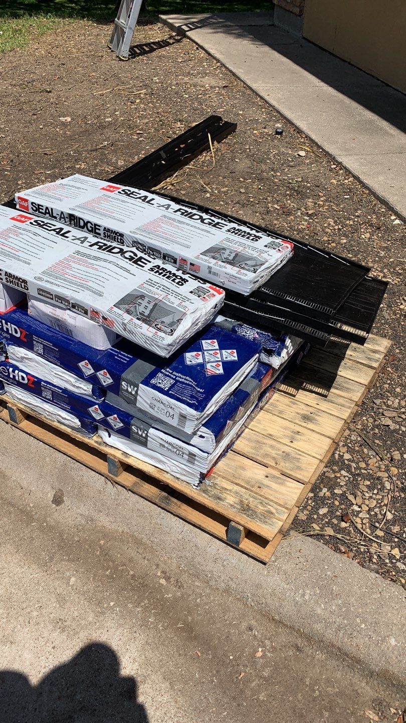 Commercial Roof Installation using GAF Shingles in Dallas Texas by Elite Roofing LLC