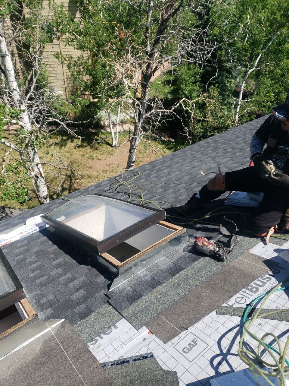 Residential Roofing Installation using GAF Timberline HDZ - Lifetime Shingle by The Roof Doctor