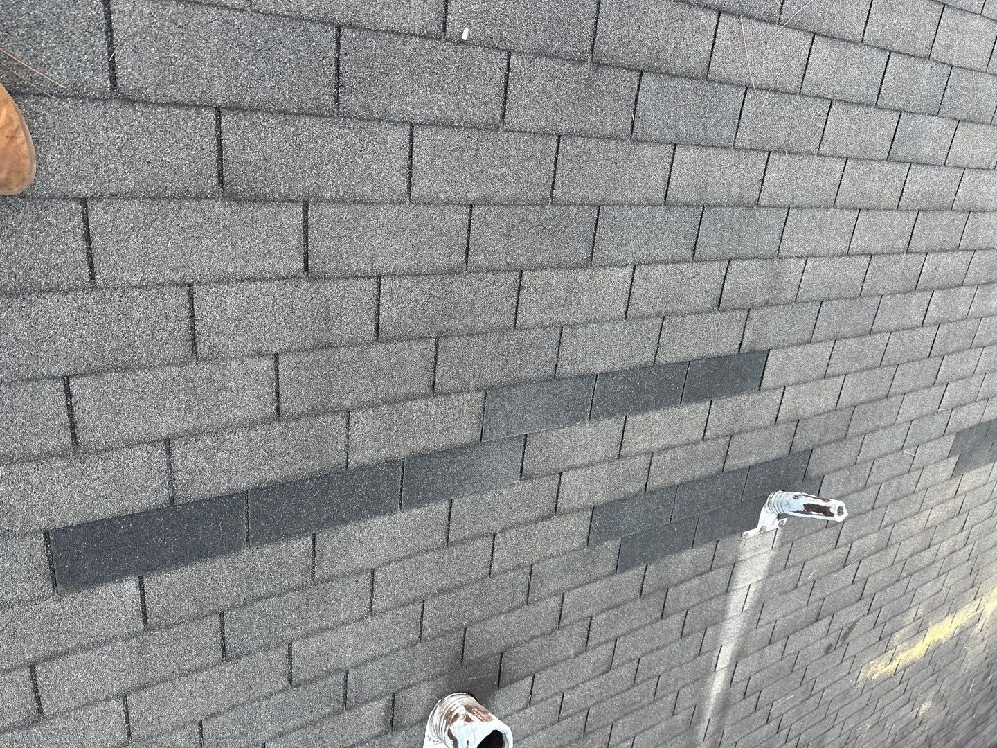Hail Damage using Owen's Corning Duration (Lifetime) Shingles by Roof Repair Company