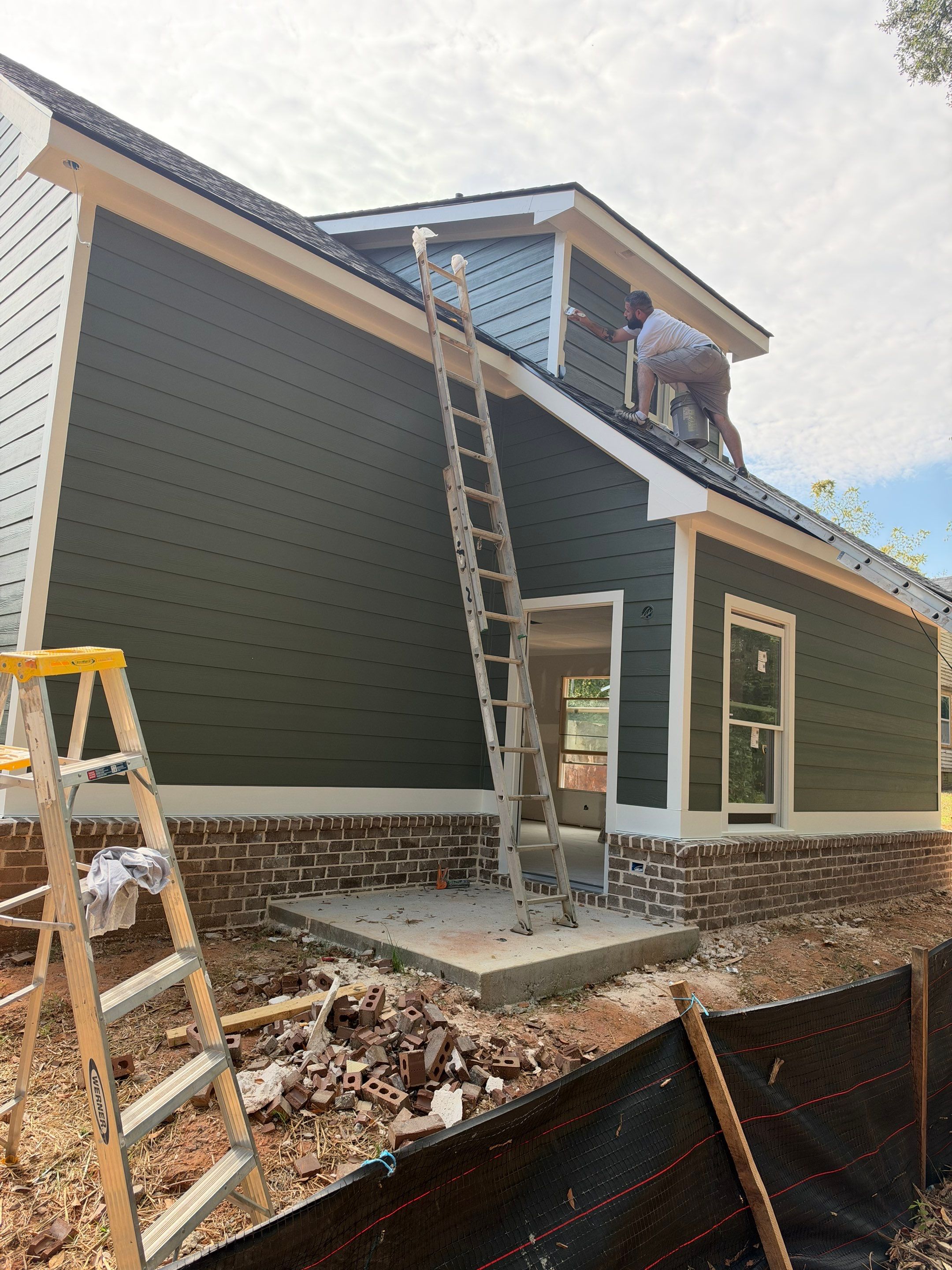 New Construction Exterior Painting in Social Circle by PGP Surface Solutions, LLC