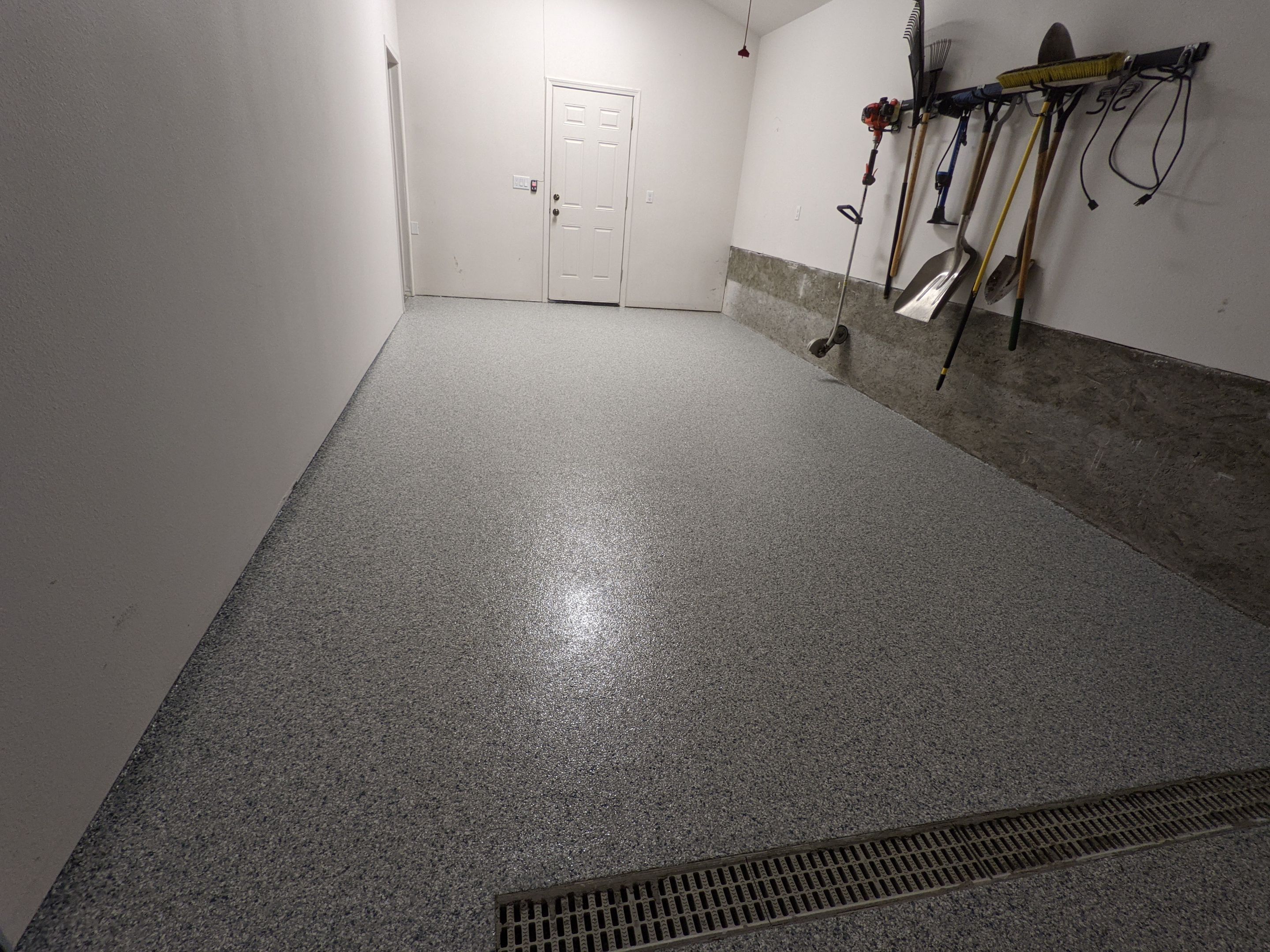 Garage Transformation using Tidal Wave by Croc Coatings, LLC