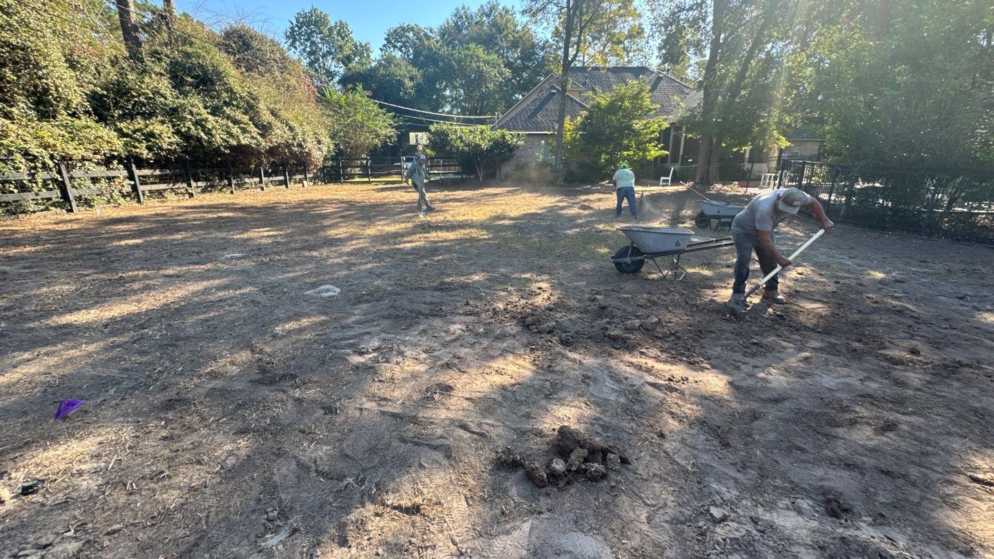 Mr. Jeff — Backyard Drainage & Grading Improvement by Texas Urban Elements
