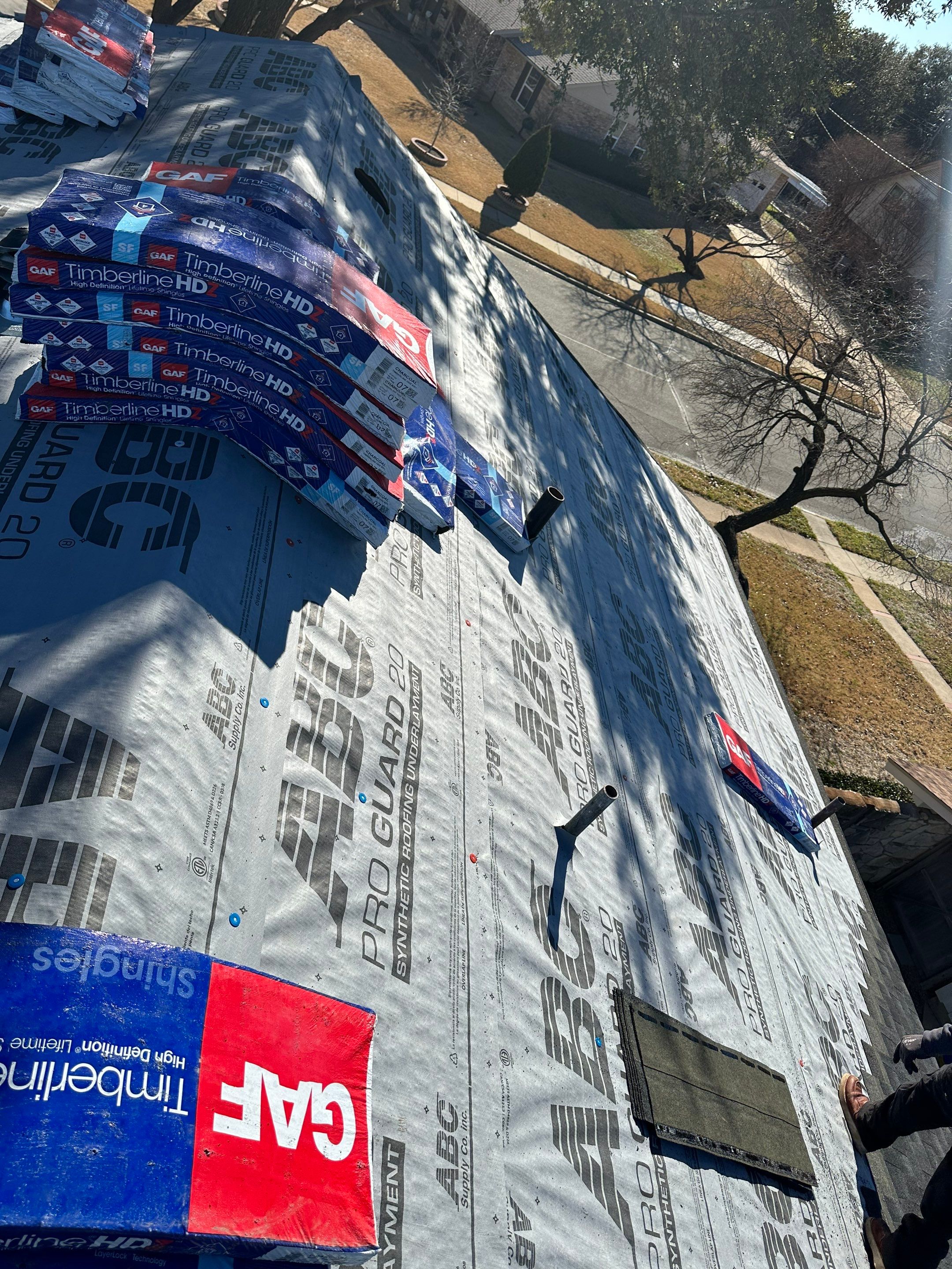 Residential Roof Replacement using GAF shingles by Elite Roofing LLC