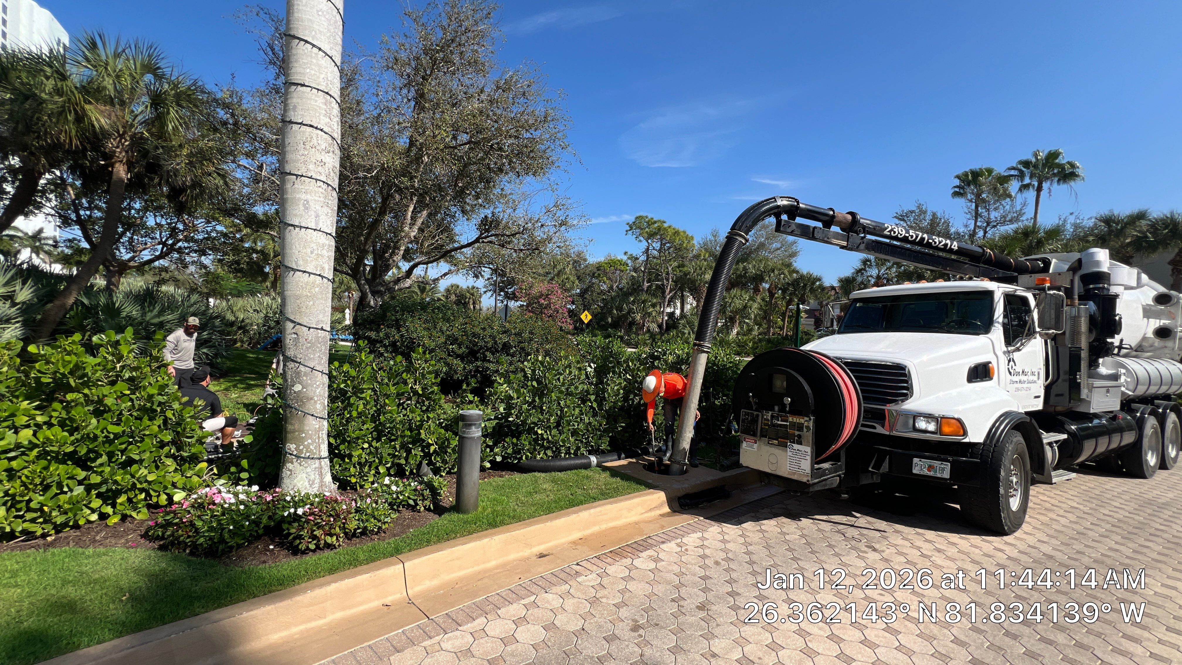Bonita Bay Condo Stormwater System Maintenance with PRS by APS Power & Water
