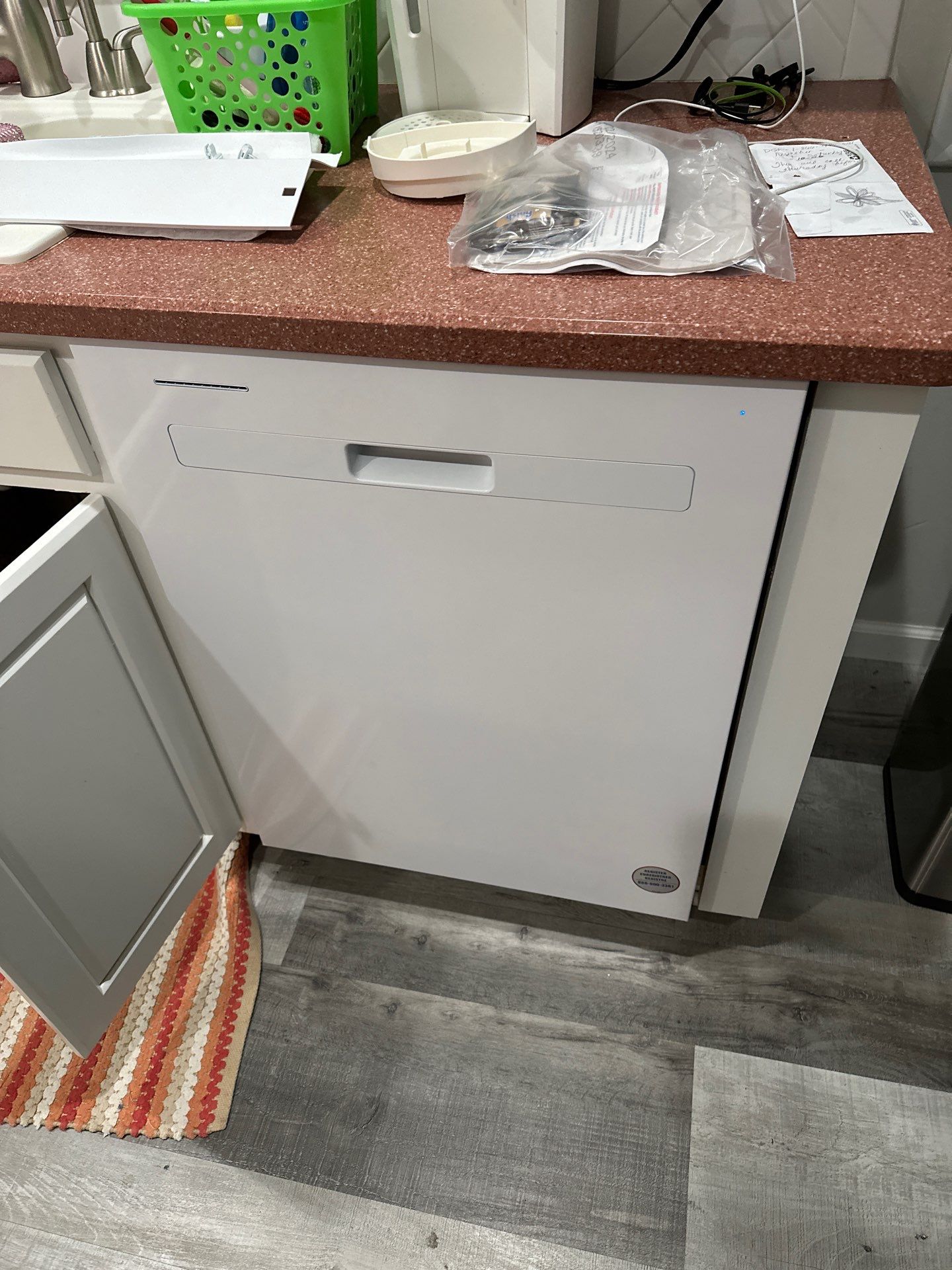Dishwasher Install using Dishwasher by J & B Appliances LLC