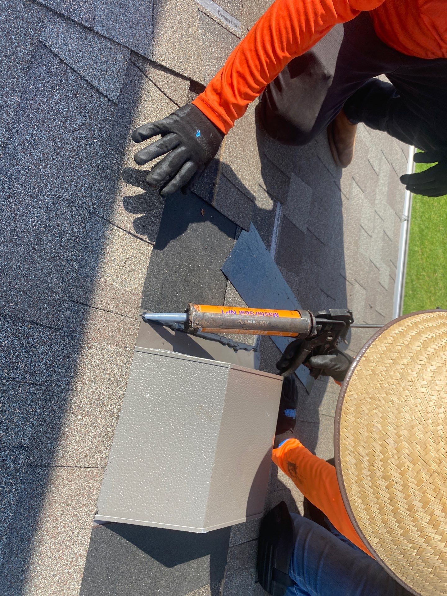 Hail Damage using Owen's Corning Duration (Lifetime) Shingles by Roof Repair Services LLC