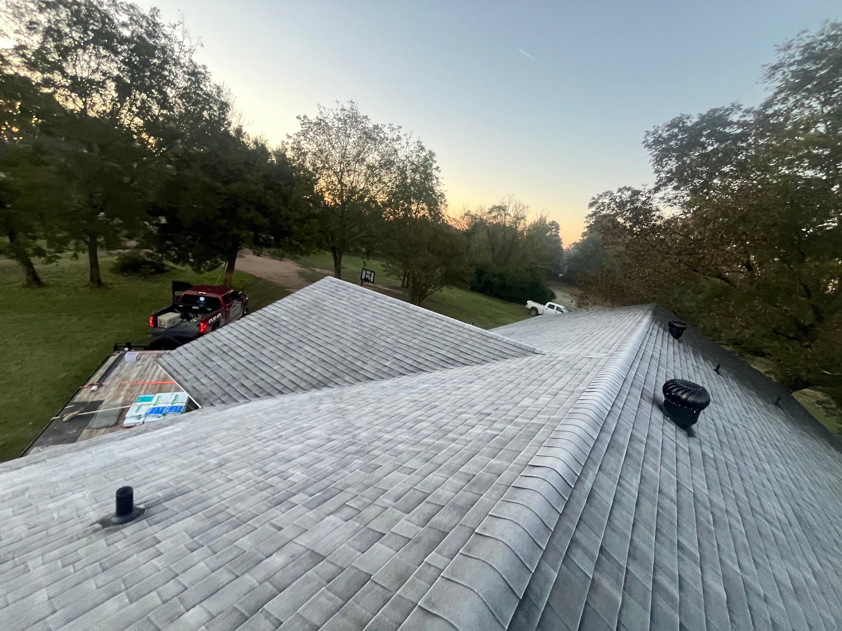 Residential Roofing Repair using Malarkey Vista: Storm Gray by Hostetler Roofing