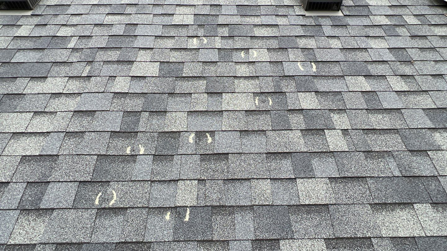Hail Damage Re-Roof by White Castle Roofing