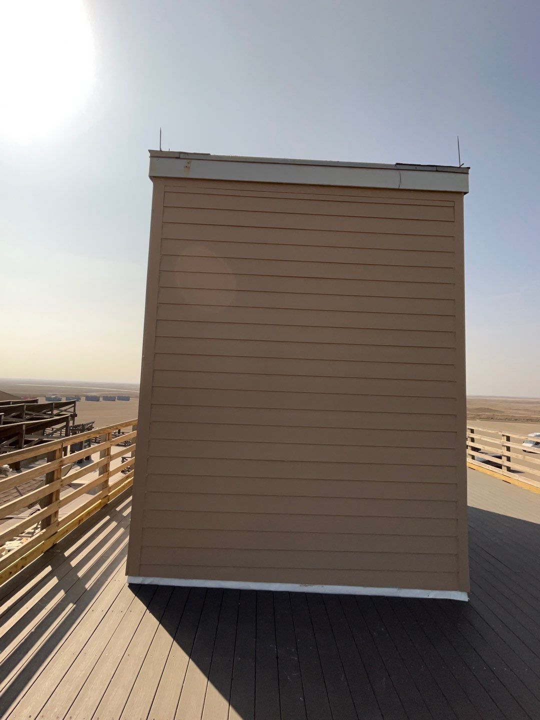 Padre Island National Seashore Malaquite Visitor Center Exterior remodel by Bayfront Roofing and Construction