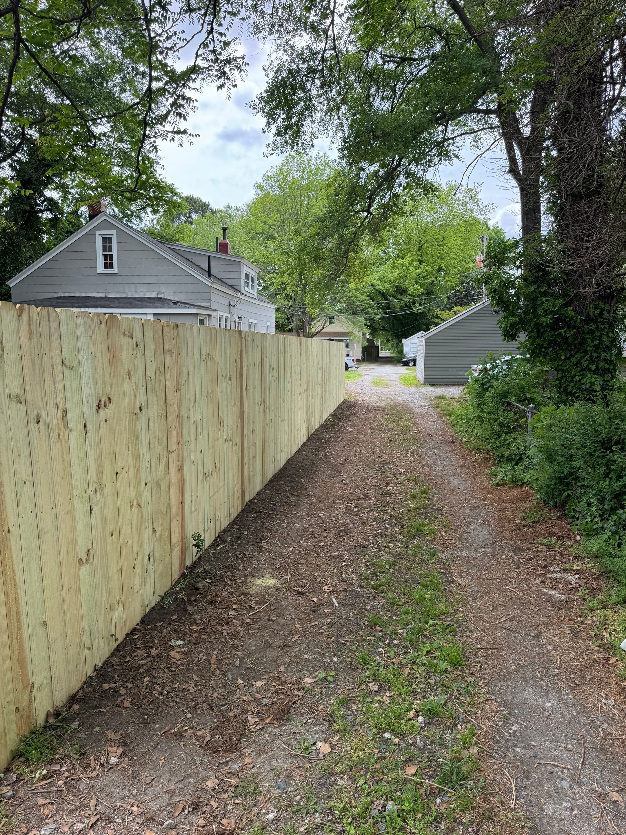 Backyard Charm Starts Here by Tidewater Fence