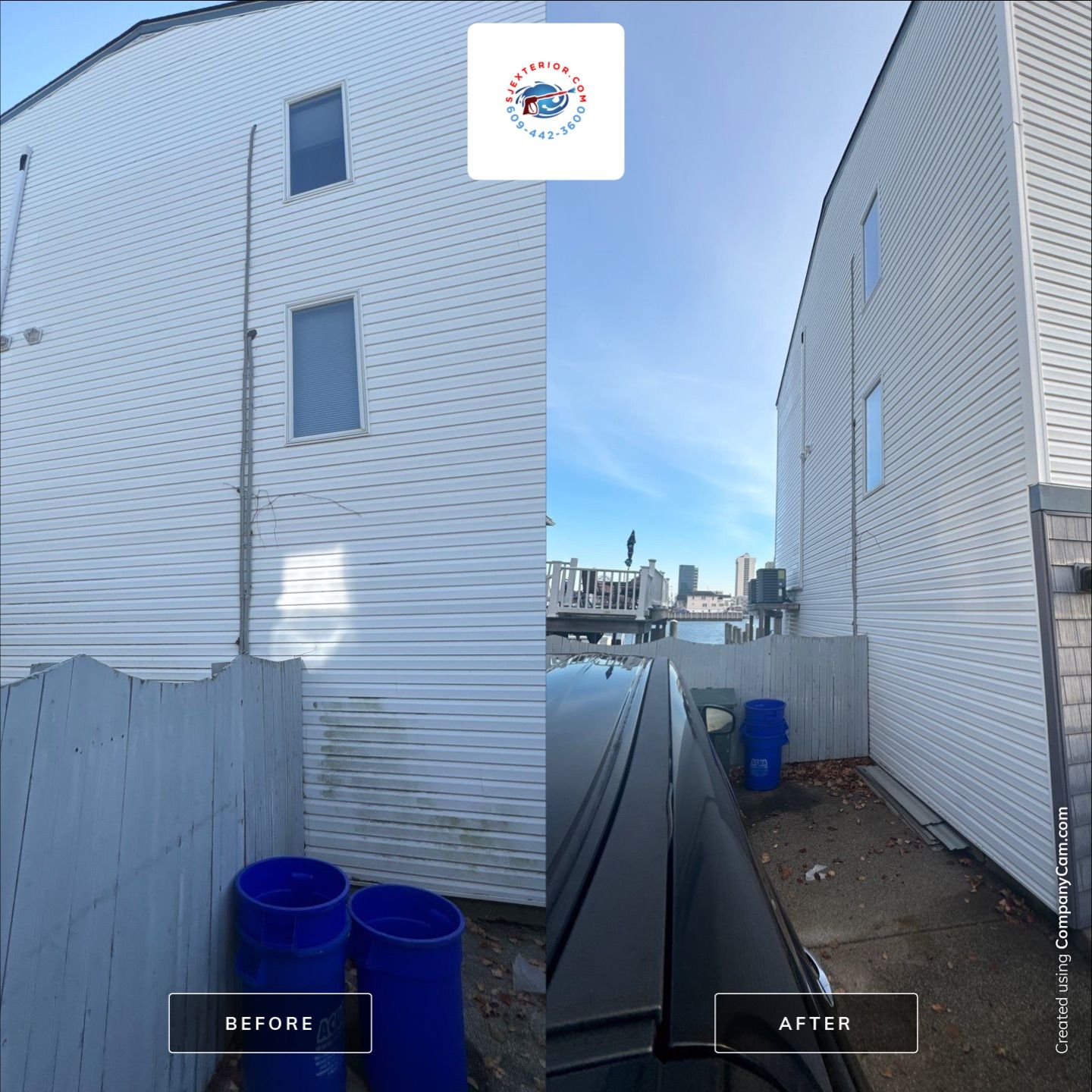 Commercial Cleaning using Building SoftWash by SJ Exterior