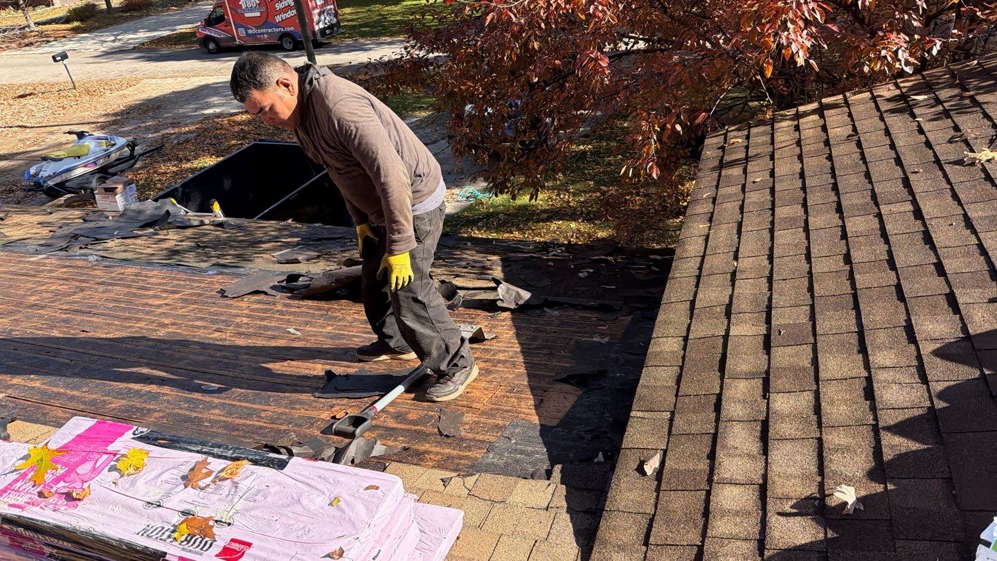 Roof Replacement using Owens Corning Slatestone Gray by 180 Contractors