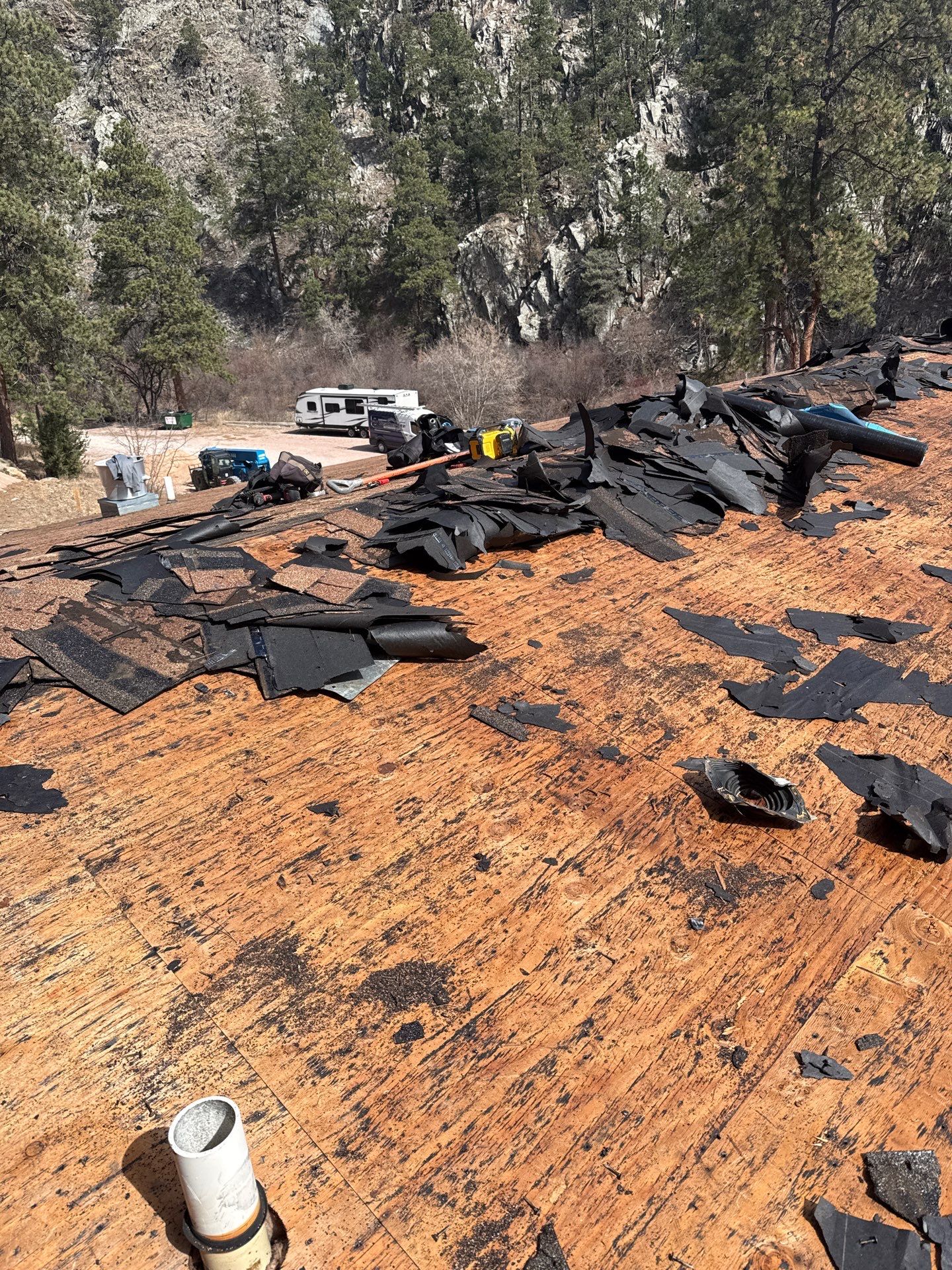 Residential Roofing Installation using Steel Roofing by Weather-Tite Exteriors LLC