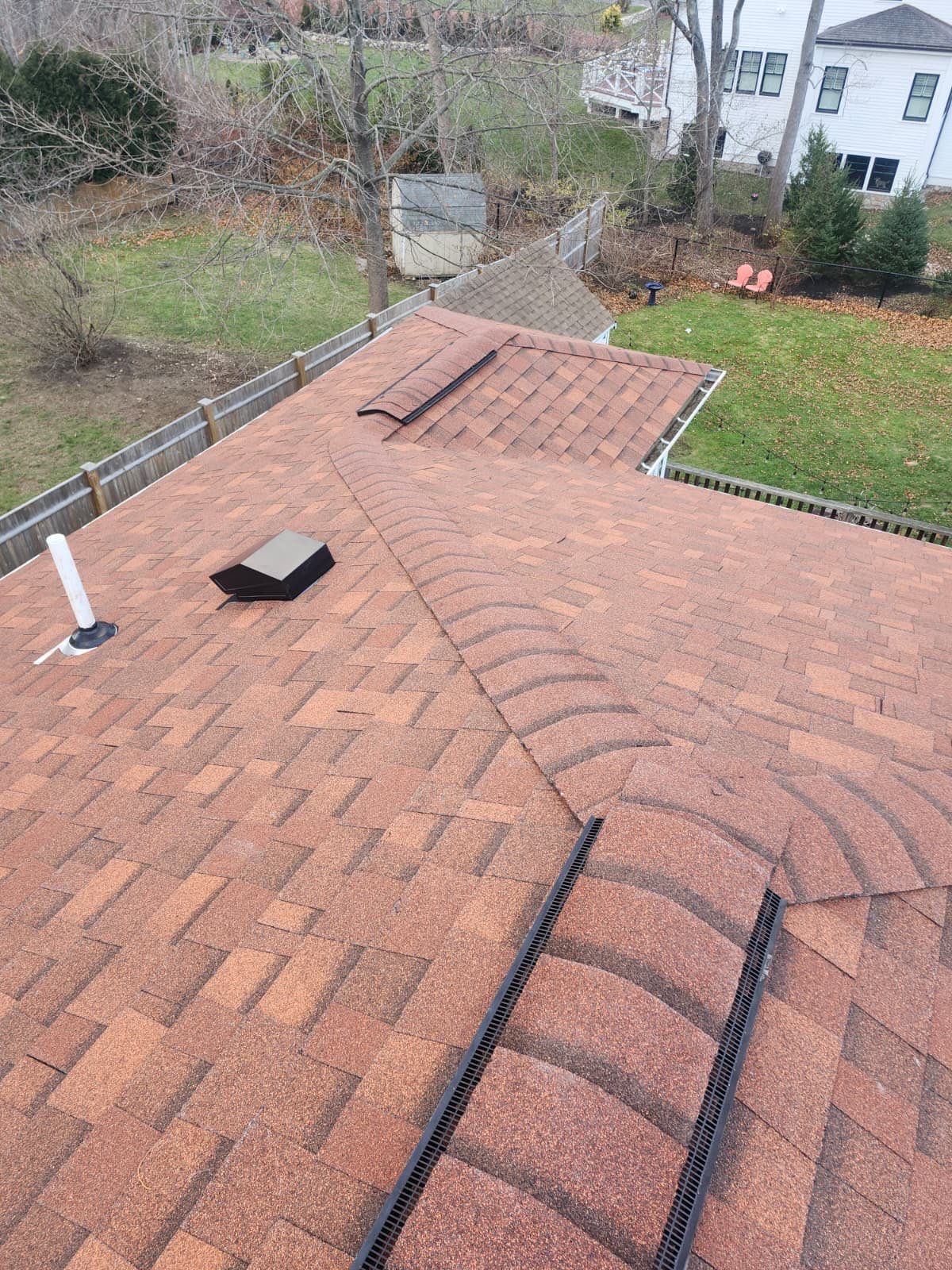 Concord Complete Roof Replacement with Terra Cotta Shingles & Balanced Ventilation by Mighty Dog Roofing of Greater Middlesex County