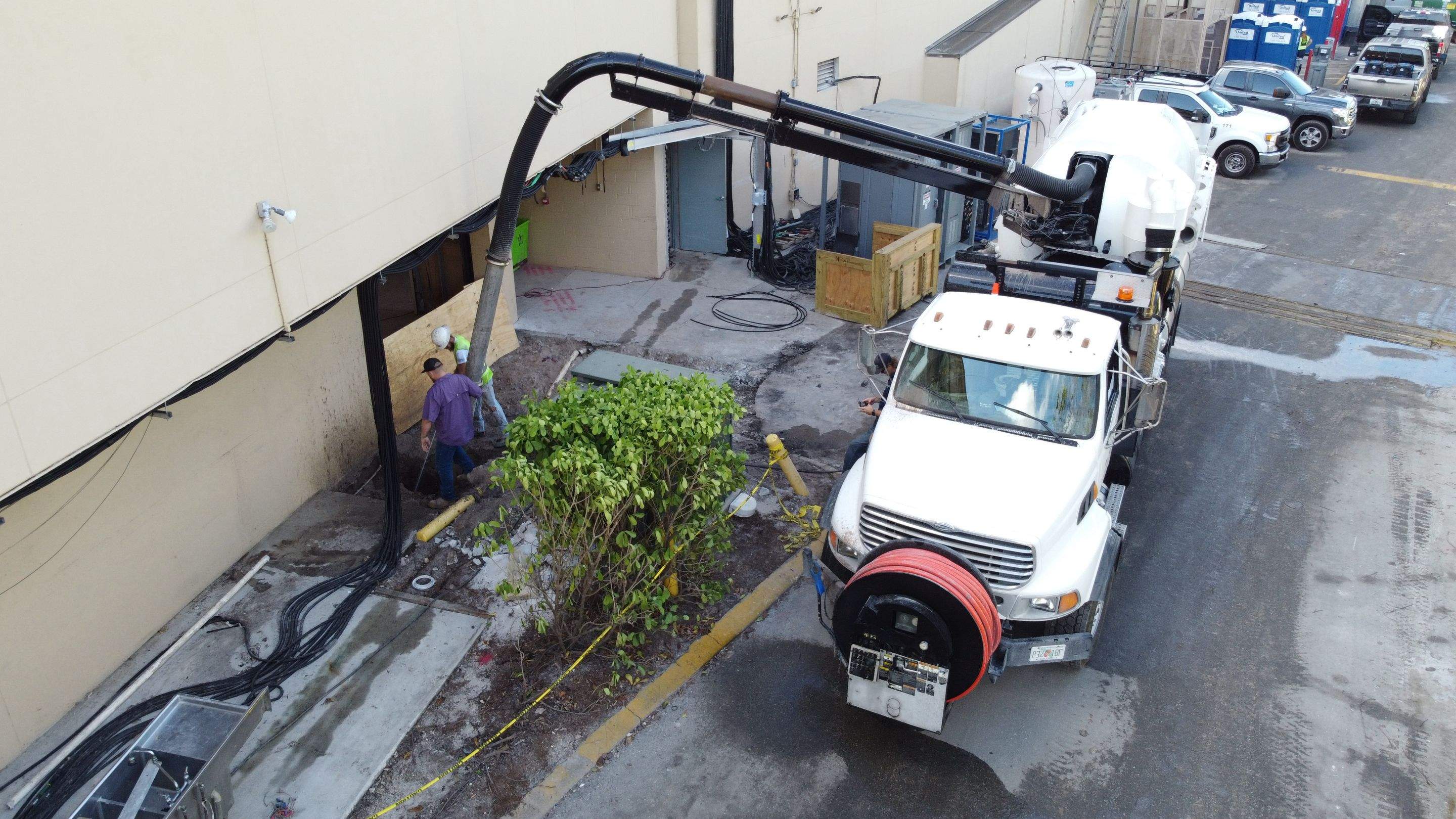 Ritz-Carlton North Service Road Daylighting by Don Mar, Inc. Storm Water Solutions