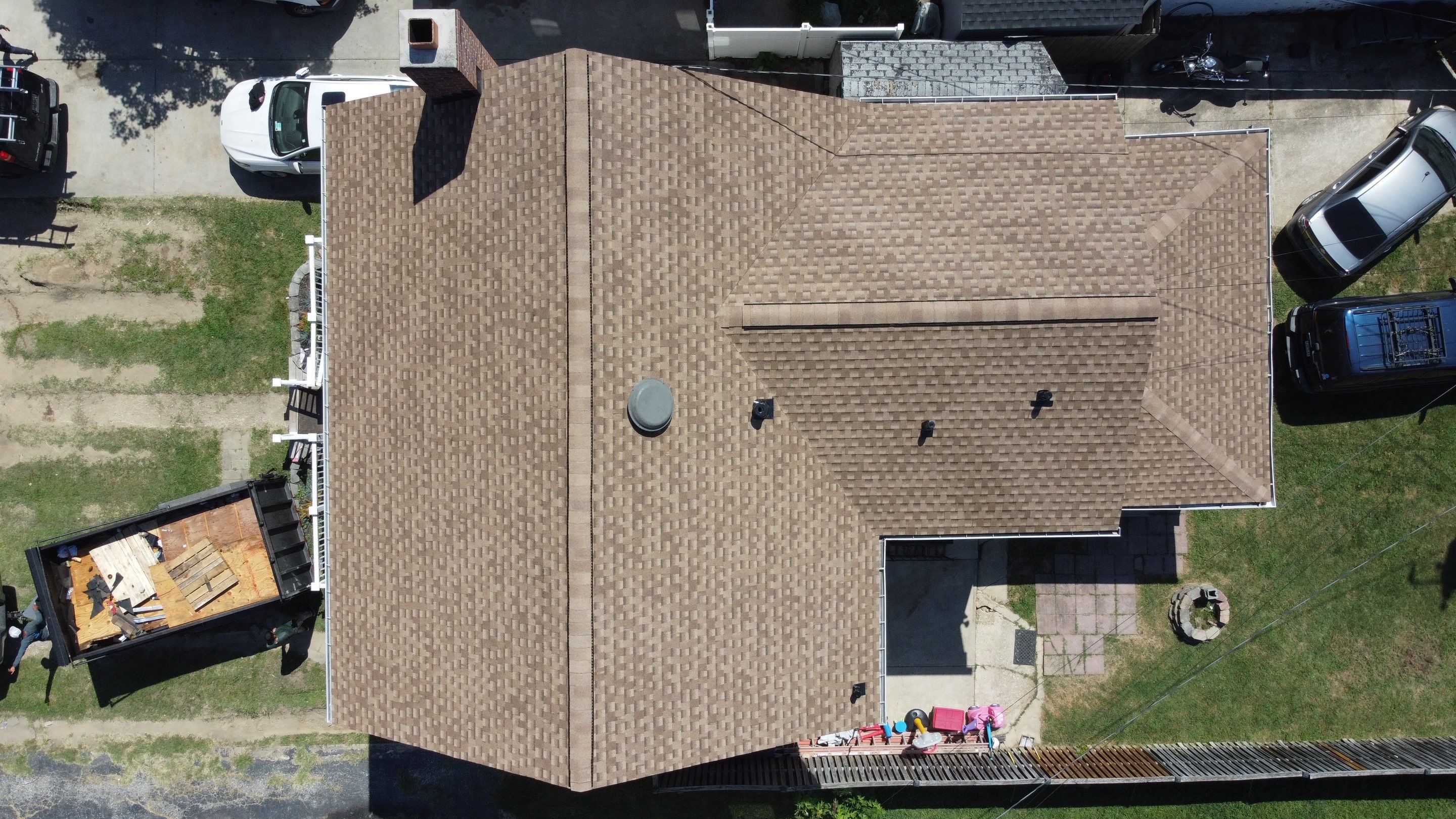 Residential Roofing Installation using GAF Timberline HDZ by Matter Roofing & Construction