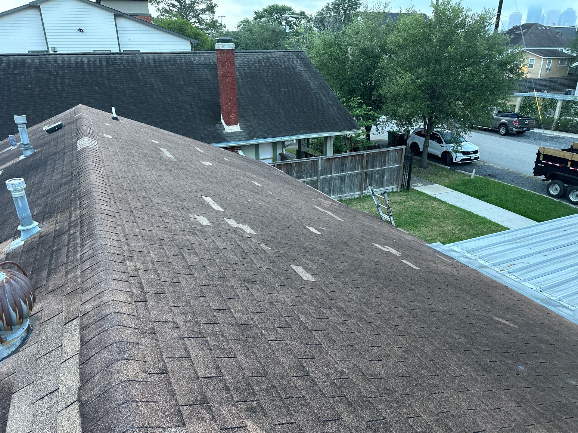 Project in Houston by Motion Roofing