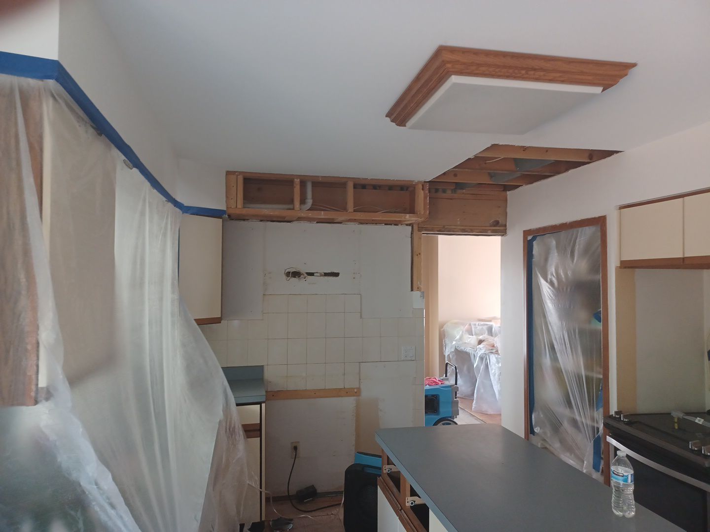 Project in Farmington Hills by EzDry Water Mitigation & Property Restoration