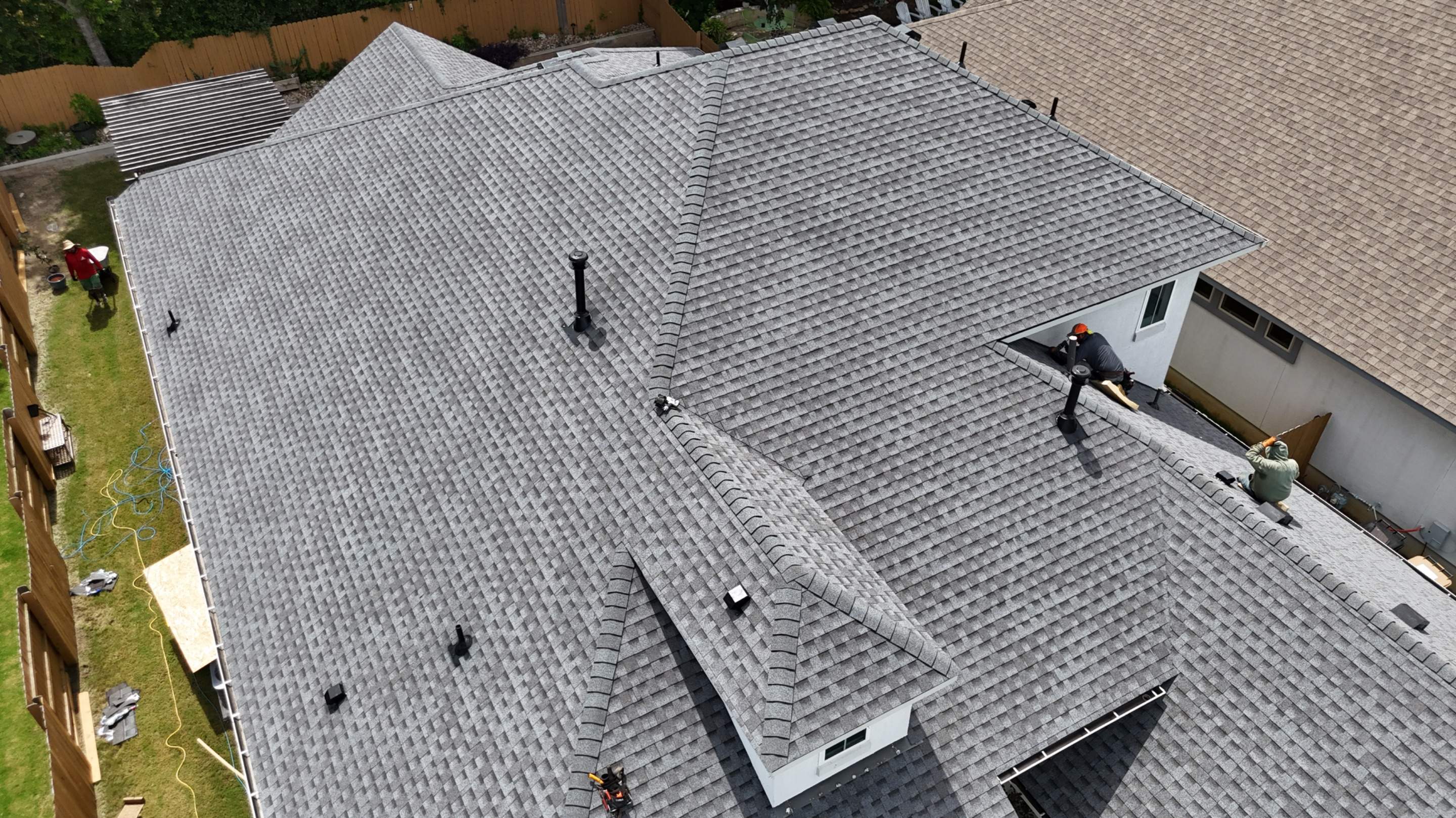 Pewter Gray - GAF Timberline HDZ by RoofsOnly.com