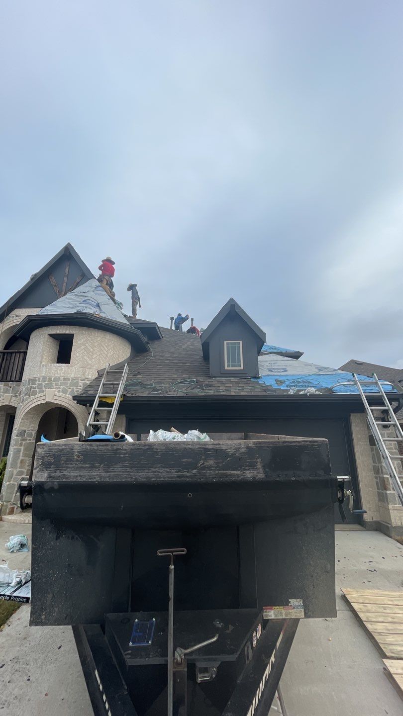 Insurance Claim using Atlas Pinnacle Shingles in Fate, TX by Roof Experts