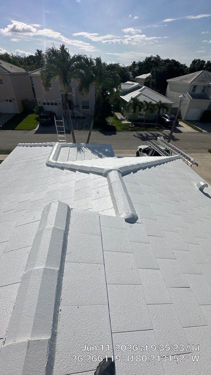 Residential Tile Roof Replacement and Fascia Repair in Margate by AJF ROOFING INC