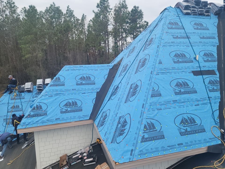 Residential Roofing Installation using Roof Replacement by American Roofing & Construction LLC