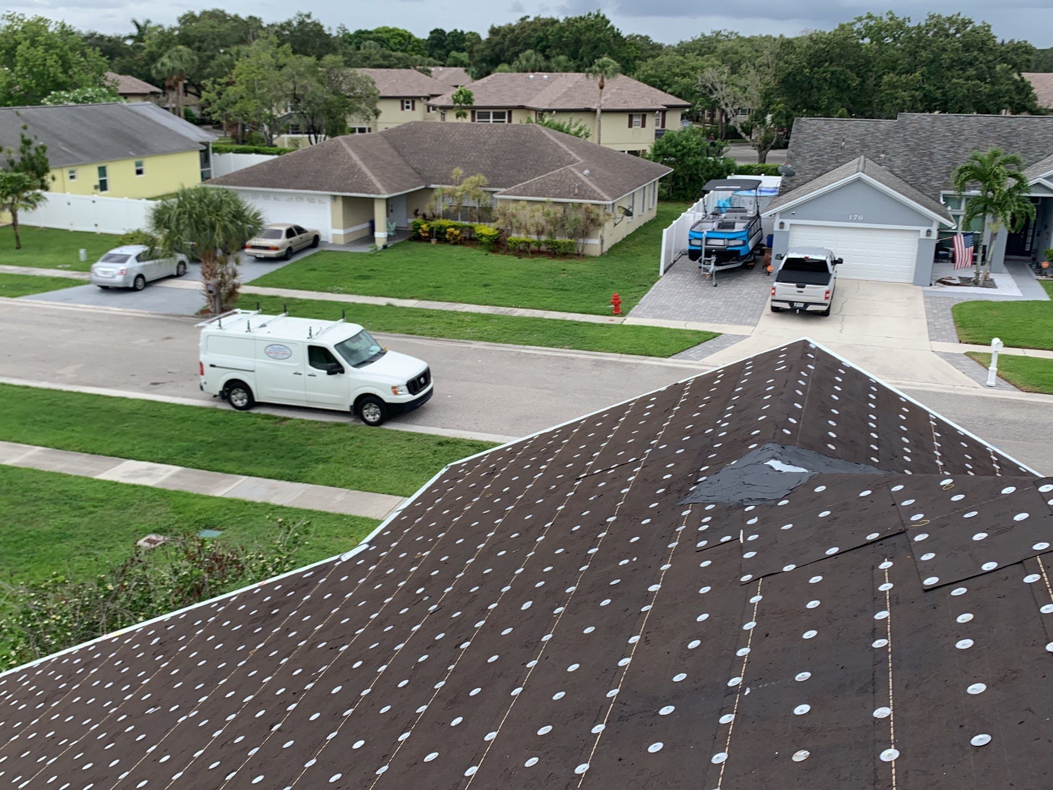 Residential Roofing Installation using GAF by BLUES BROTHERS ROOFING