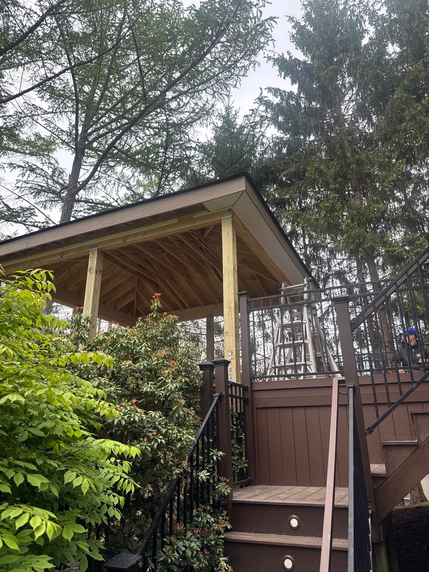 New Deck With a Screened In Porch In Mendham, New Jersey by deck guardian