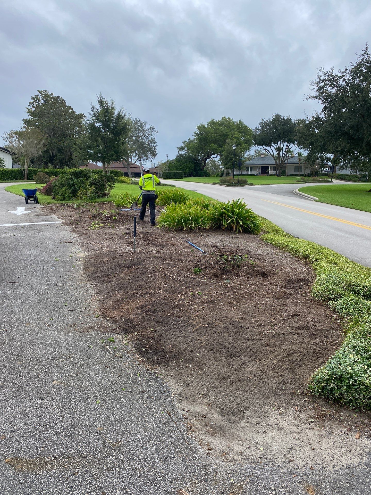 Deerwood Community | Island Landscape Replacement by ProGreen Services
