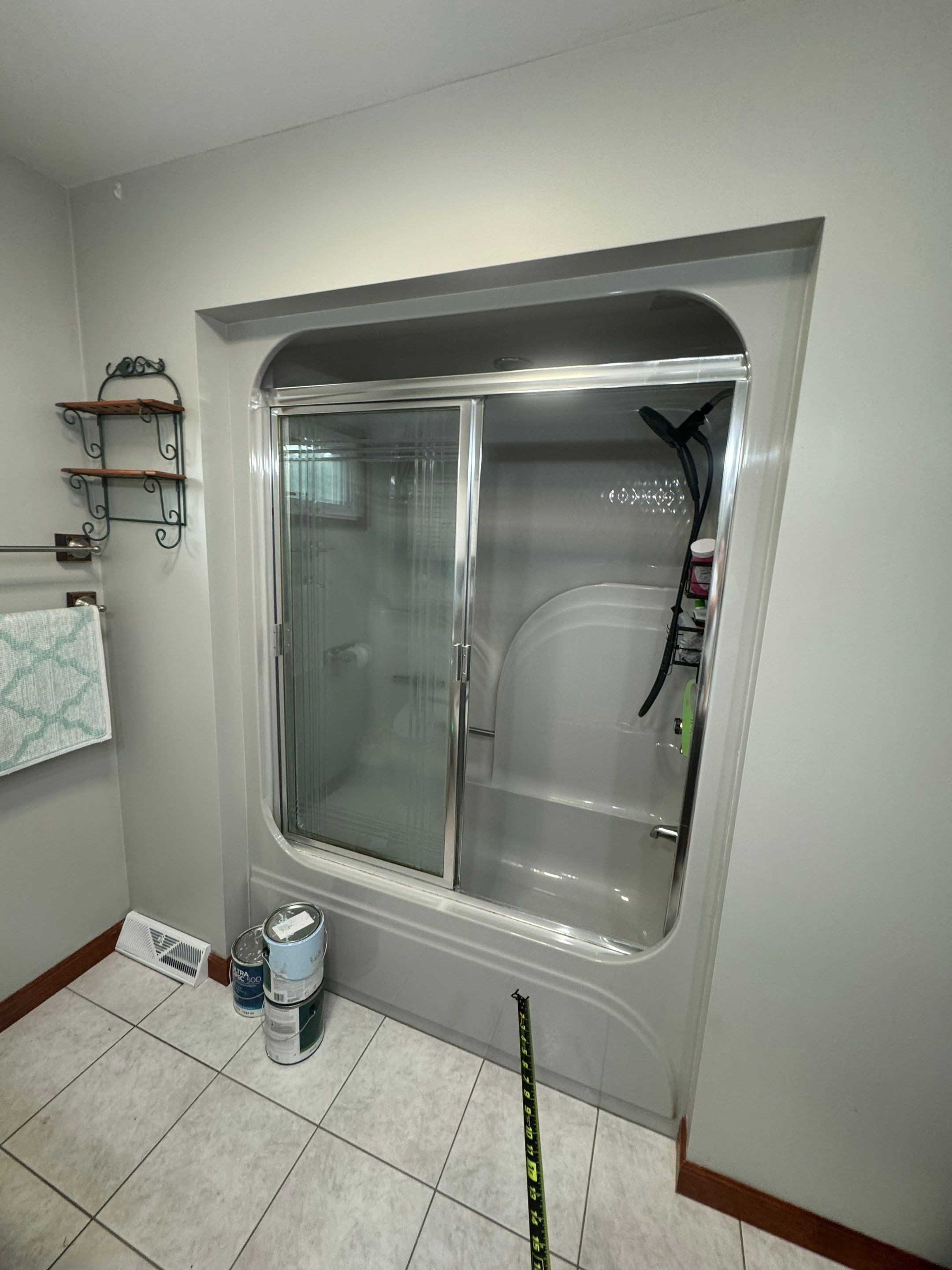 Tub To Walk-In Shower Conversion in Schenectady, NY by Yankee Home Improvement